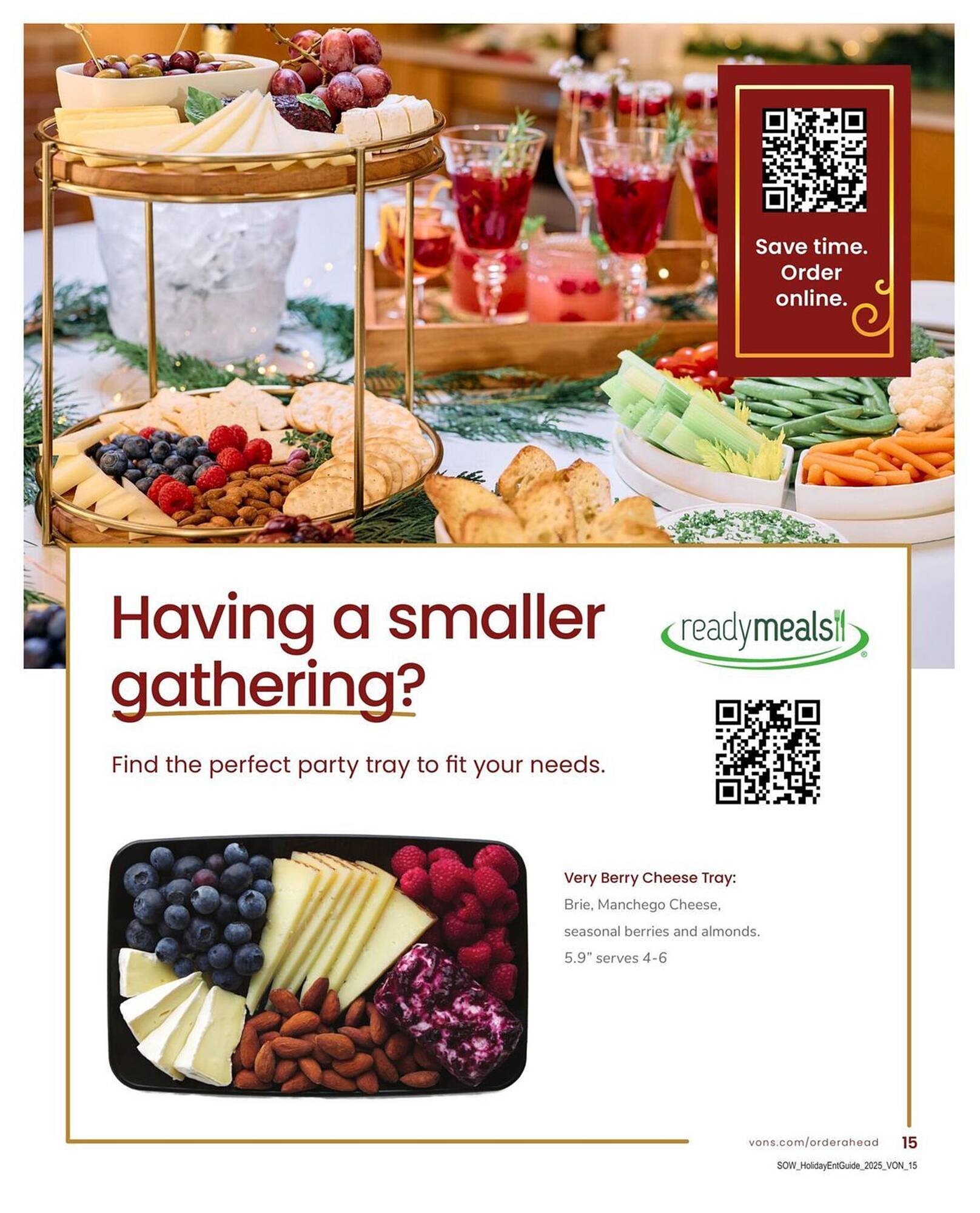 Vons weekly ad (2025-10-15 - 2025-12-31) | 15