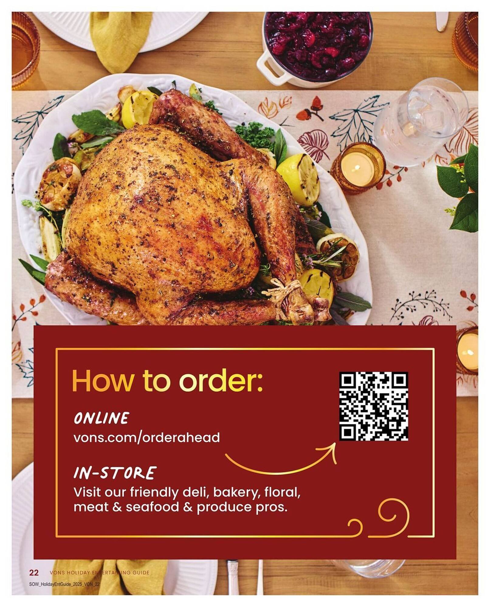 Vons weekly ad (2025-10-15 - 2025-12-31) | 22