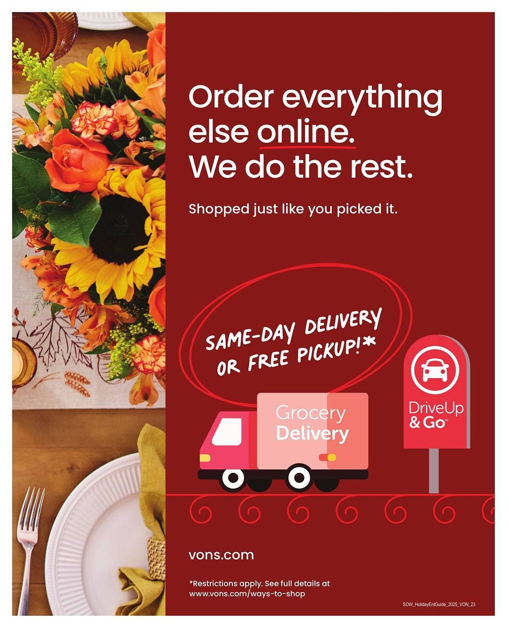 Vons weekly ad (2025-10-15 - 2025-12-31) | 23