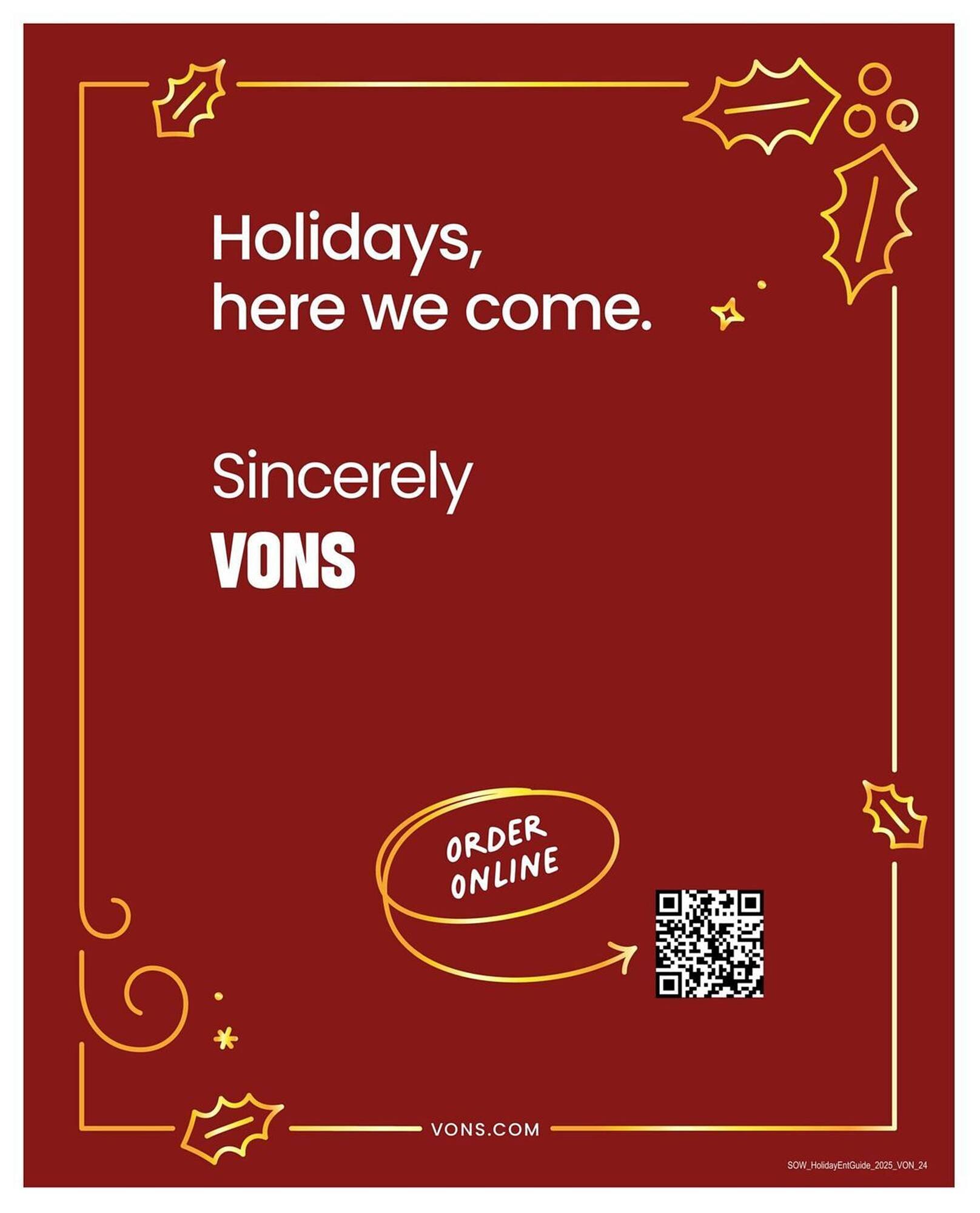 Vons weekly ad (2025-10-15 - 2025-12-31) | 24