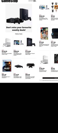 Game Stop weekly ad