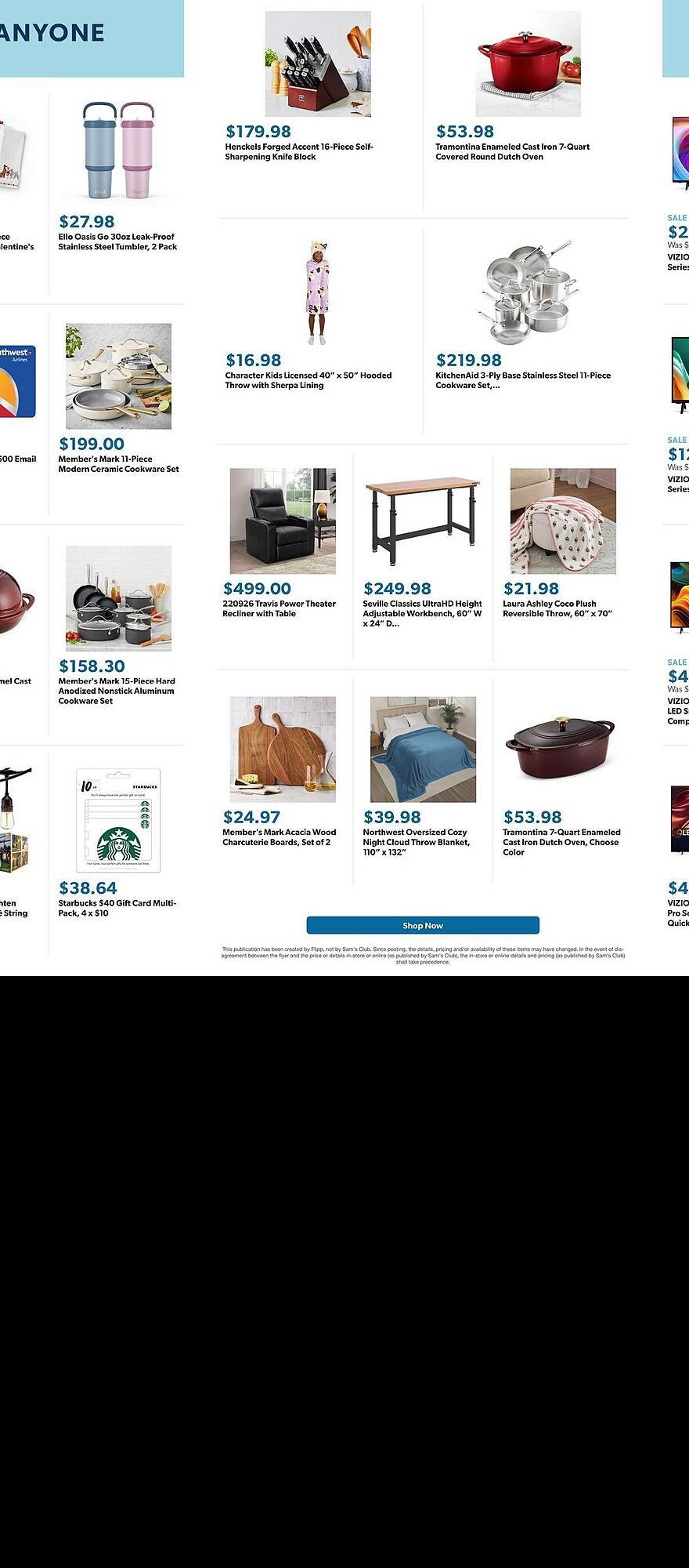 Sam's Club weekly ad