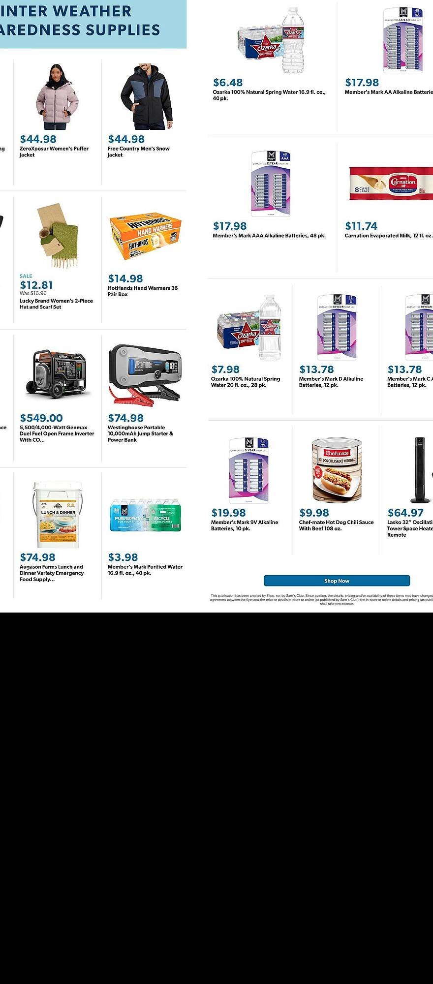 Sam's Club weekly ad
