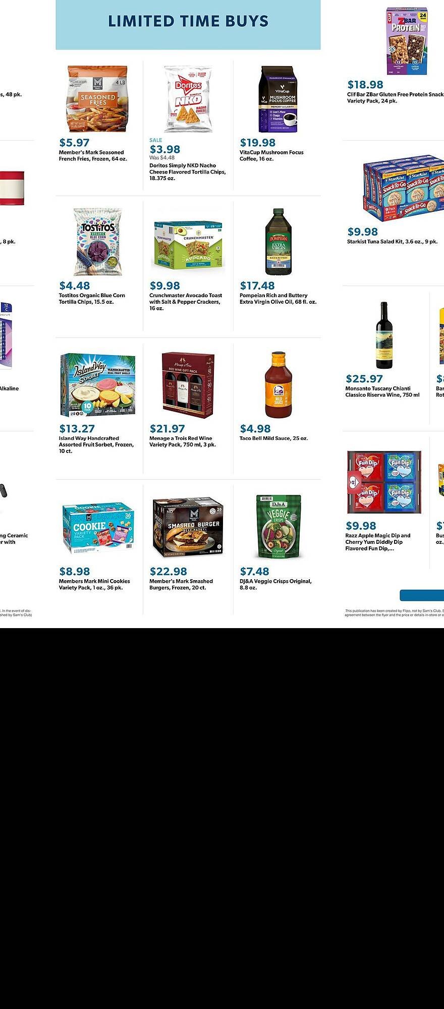 Sam's Club weekly ad