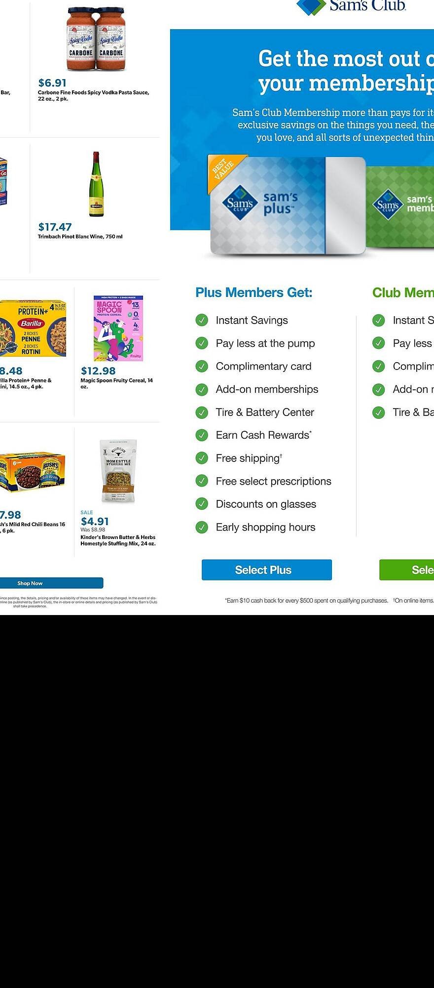 Sam's Club weekly ad