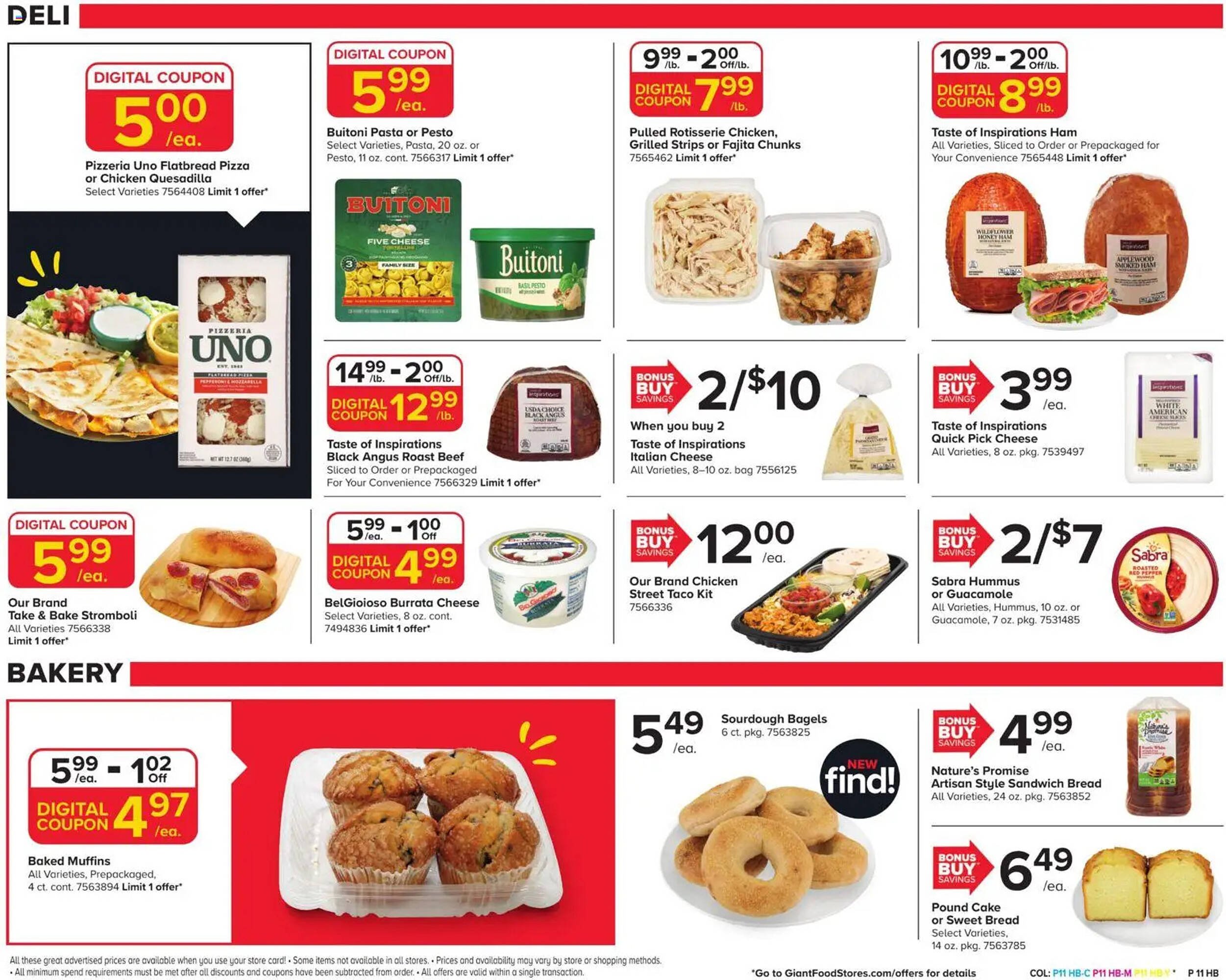 GIANT weekly ad