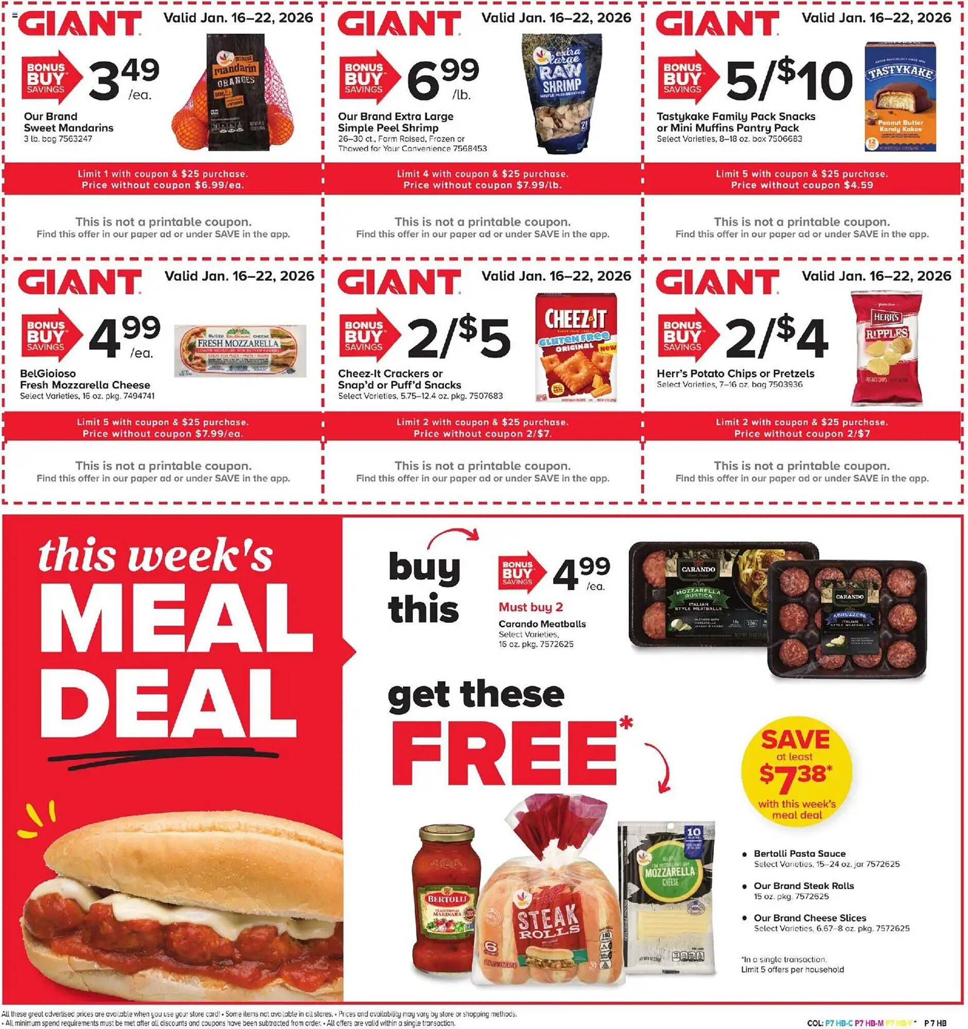 GIANT weekly ad