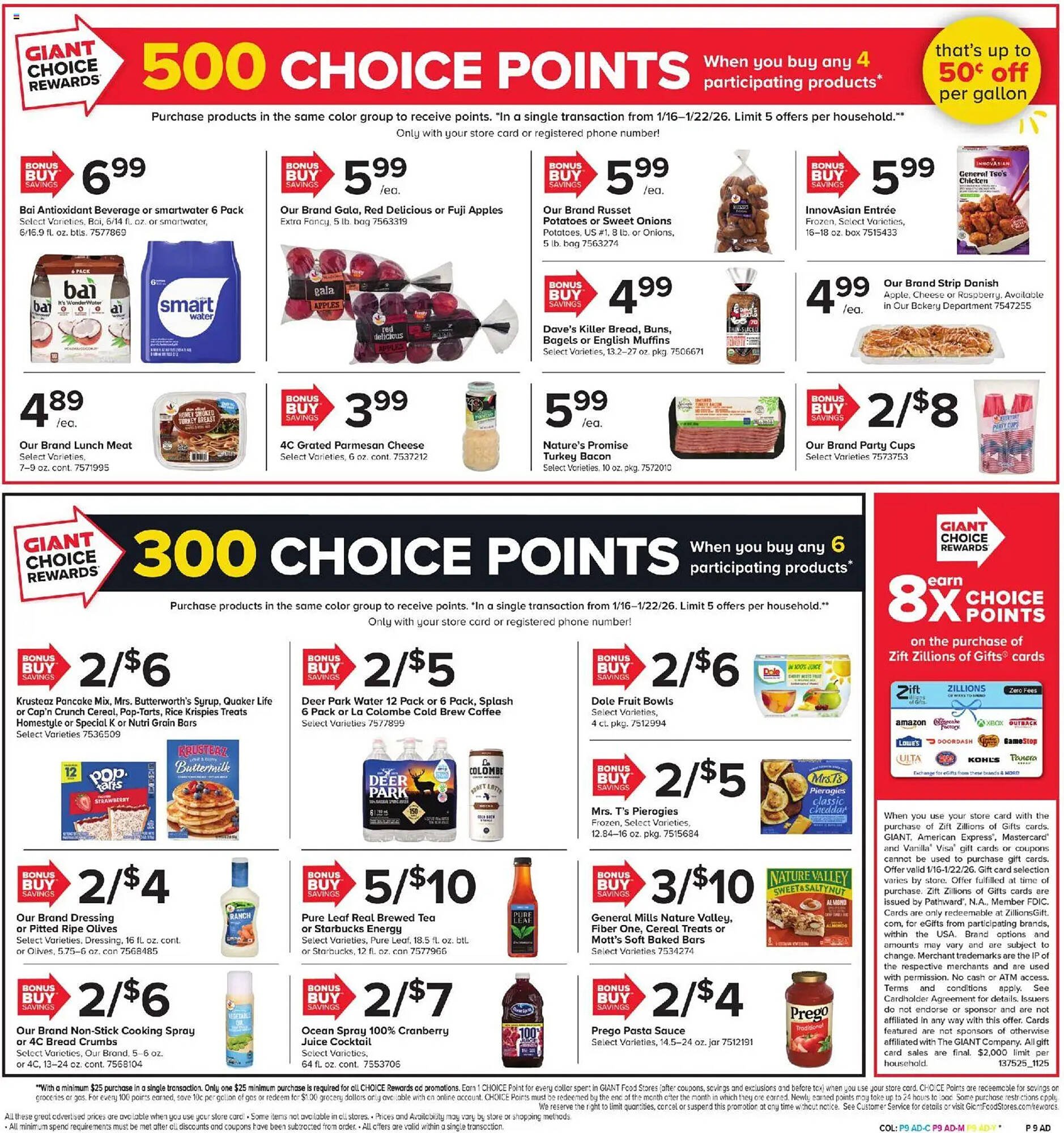 GIANT weekly ad