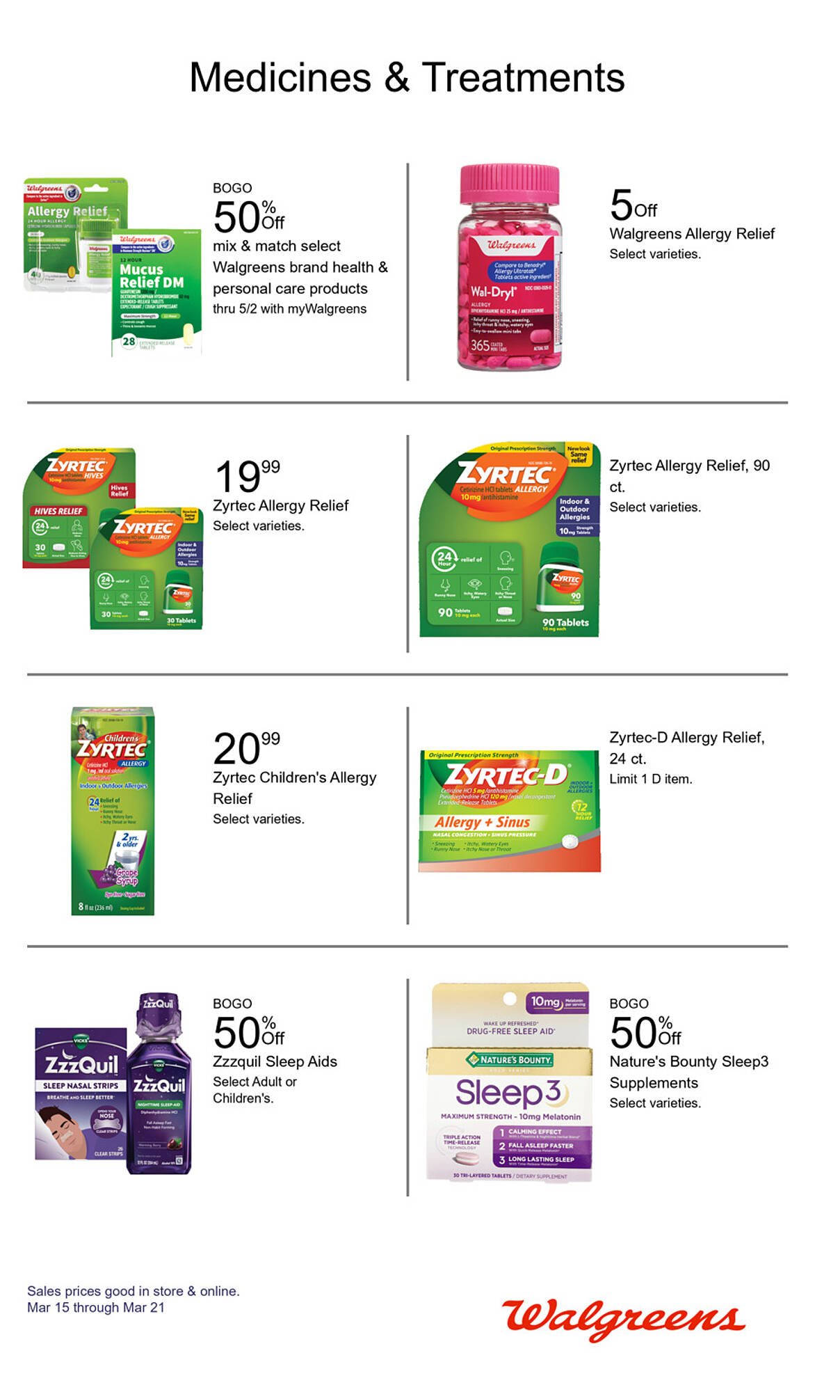 Walgreens weekly ad