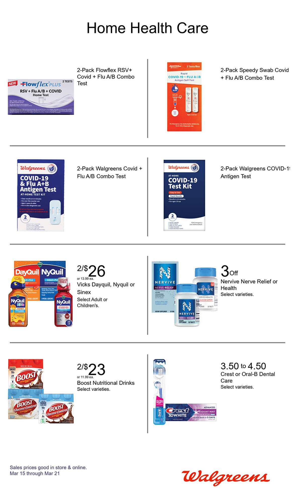 Walgreens weekly ad