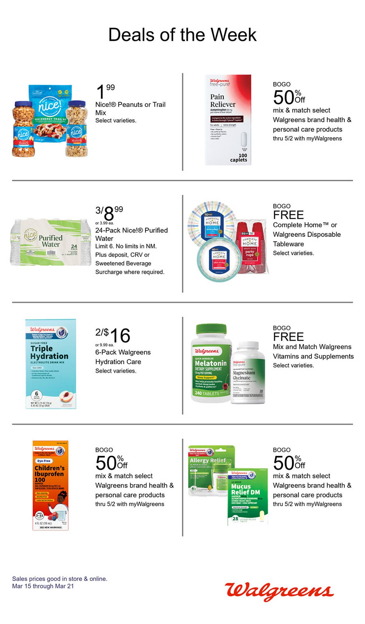 Walgreens weekly ad
