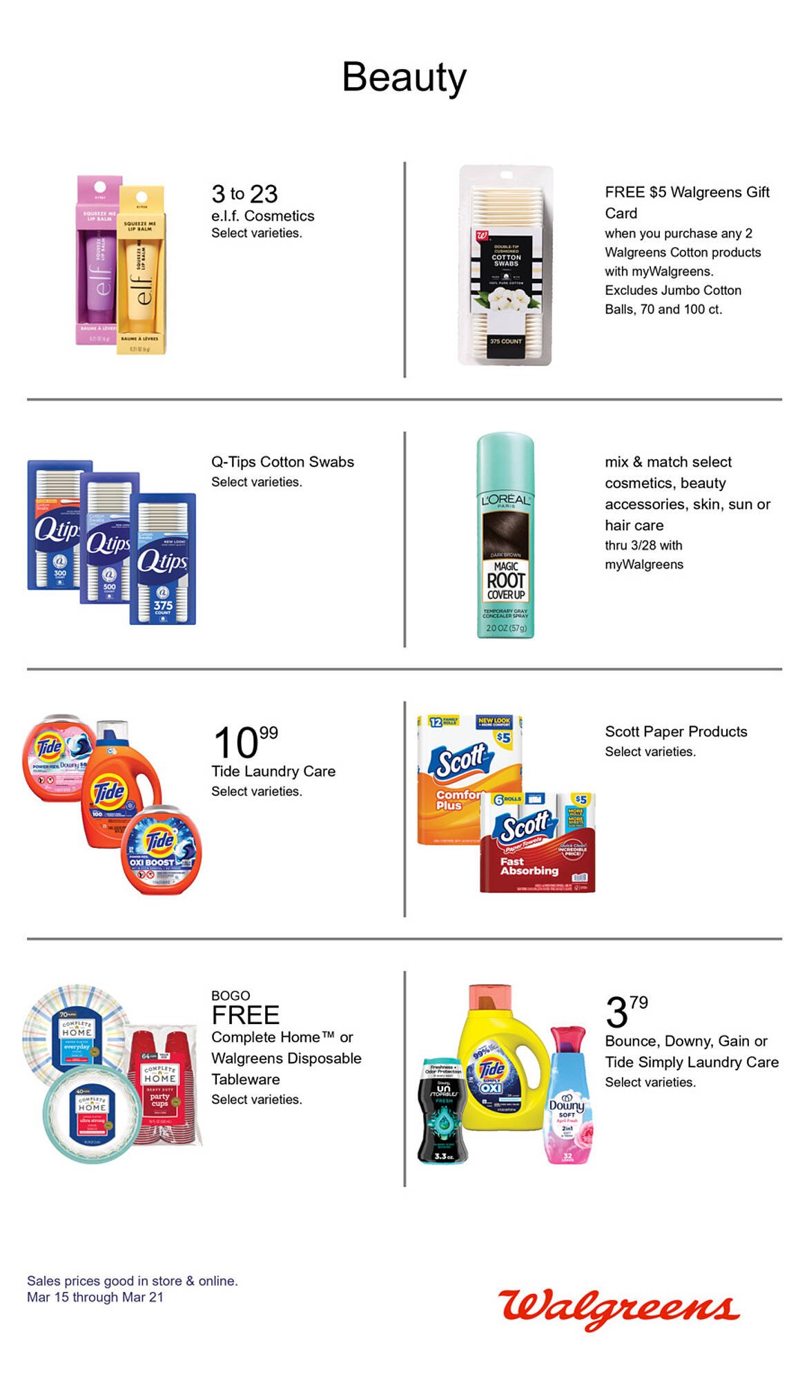 Walgreens weekly ad