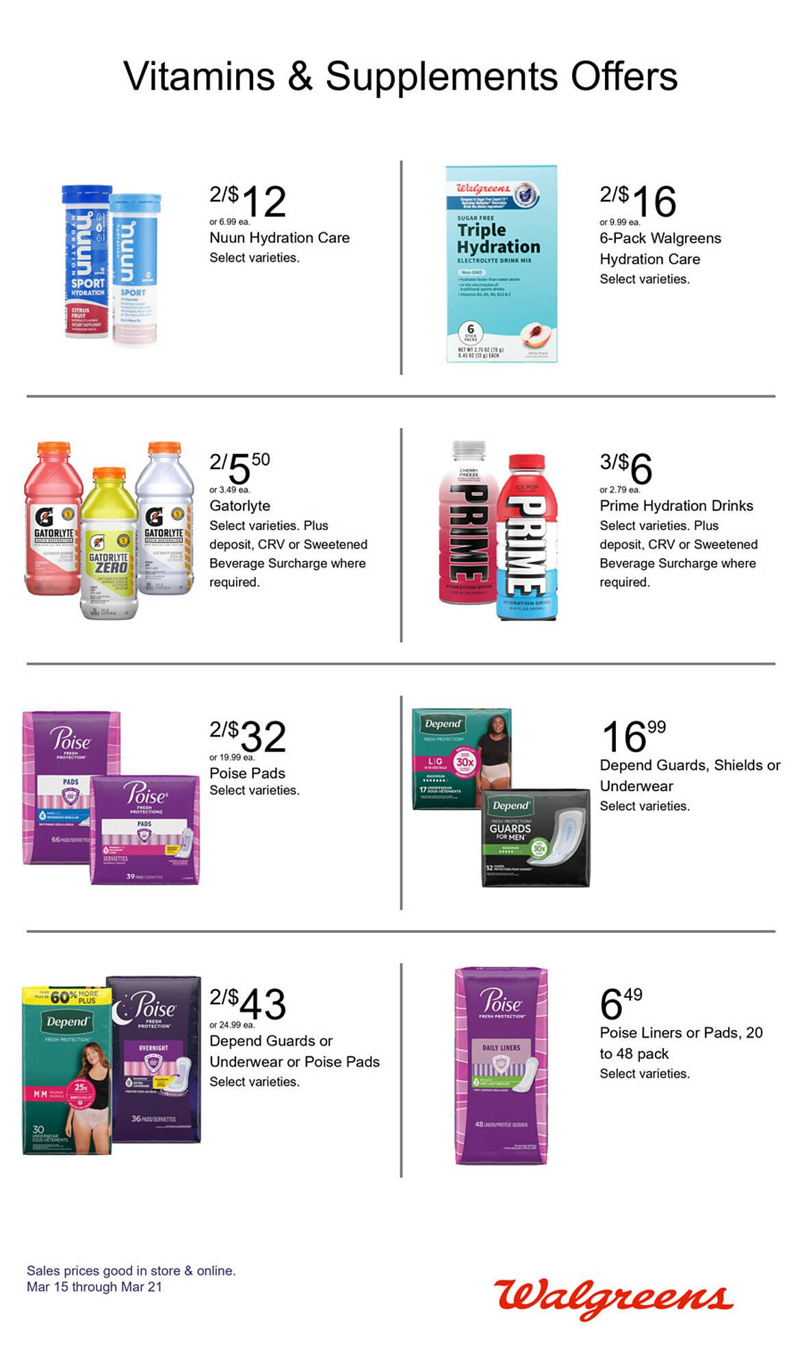 Walgreens weekly ad