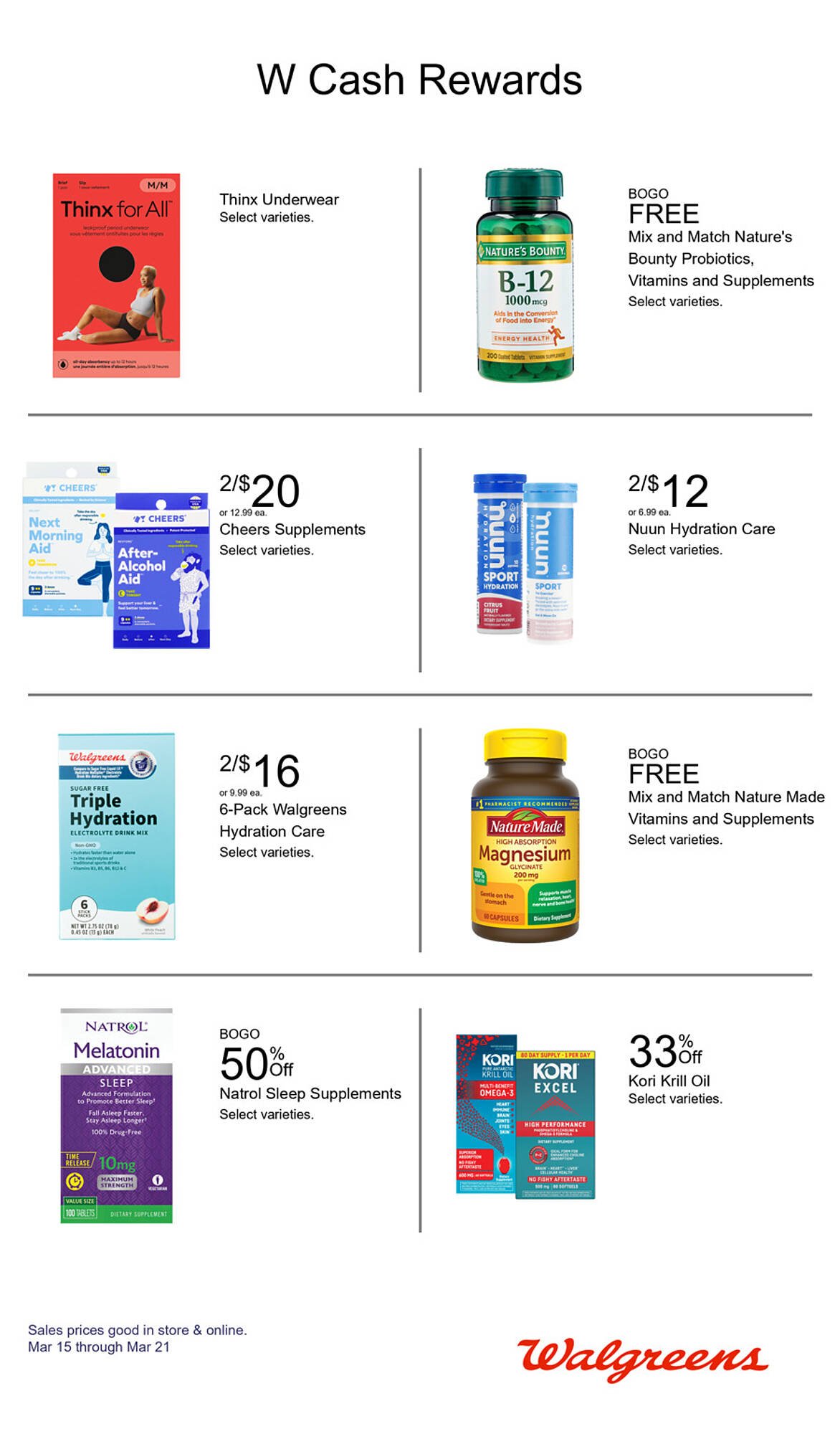 Walgreens weekly ad