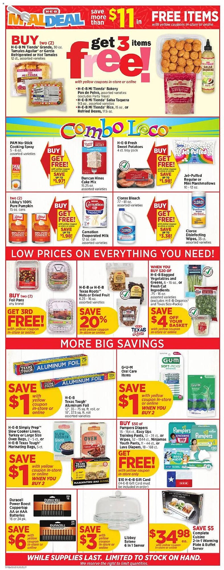 H-E-B weekly ad (2025-11-12 - 2025-11-18) | 2