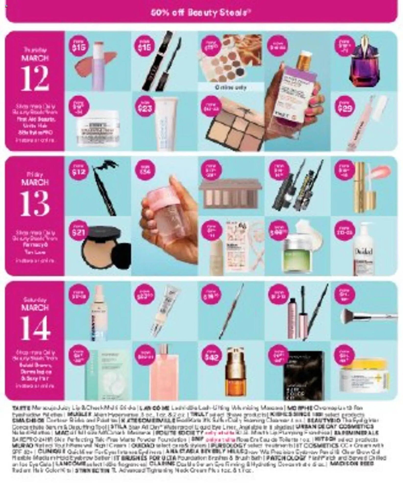 Ulta Beauty weekly ad
