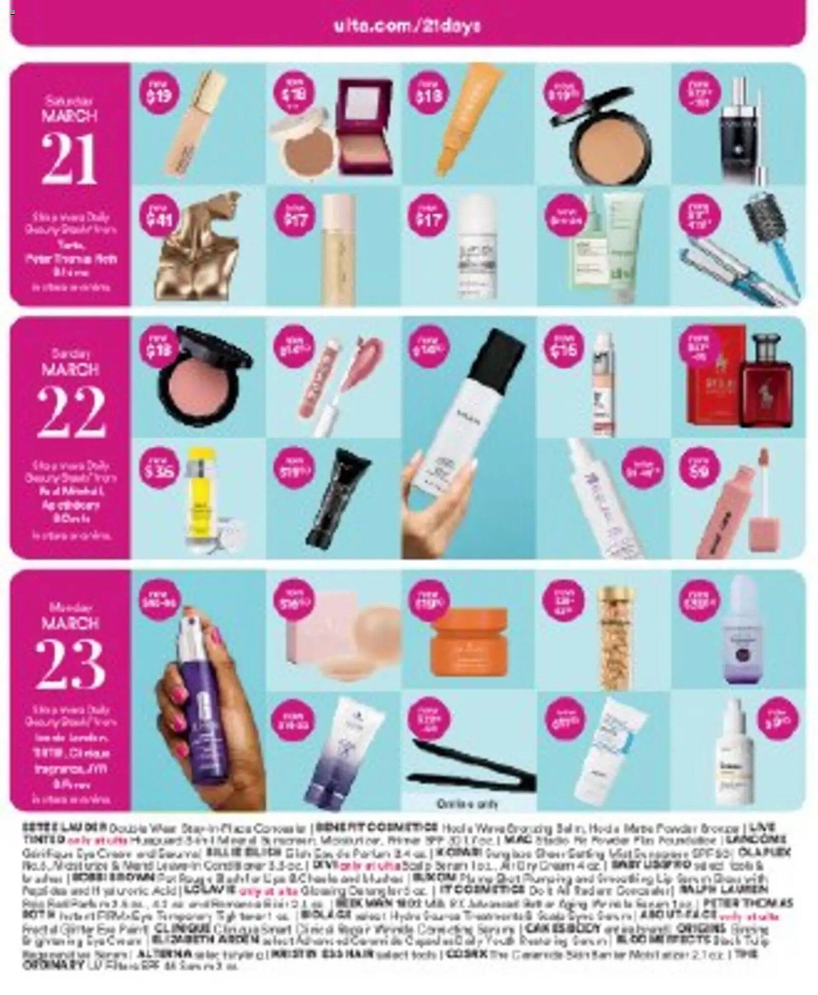 Ulta Beauty weekly ad
