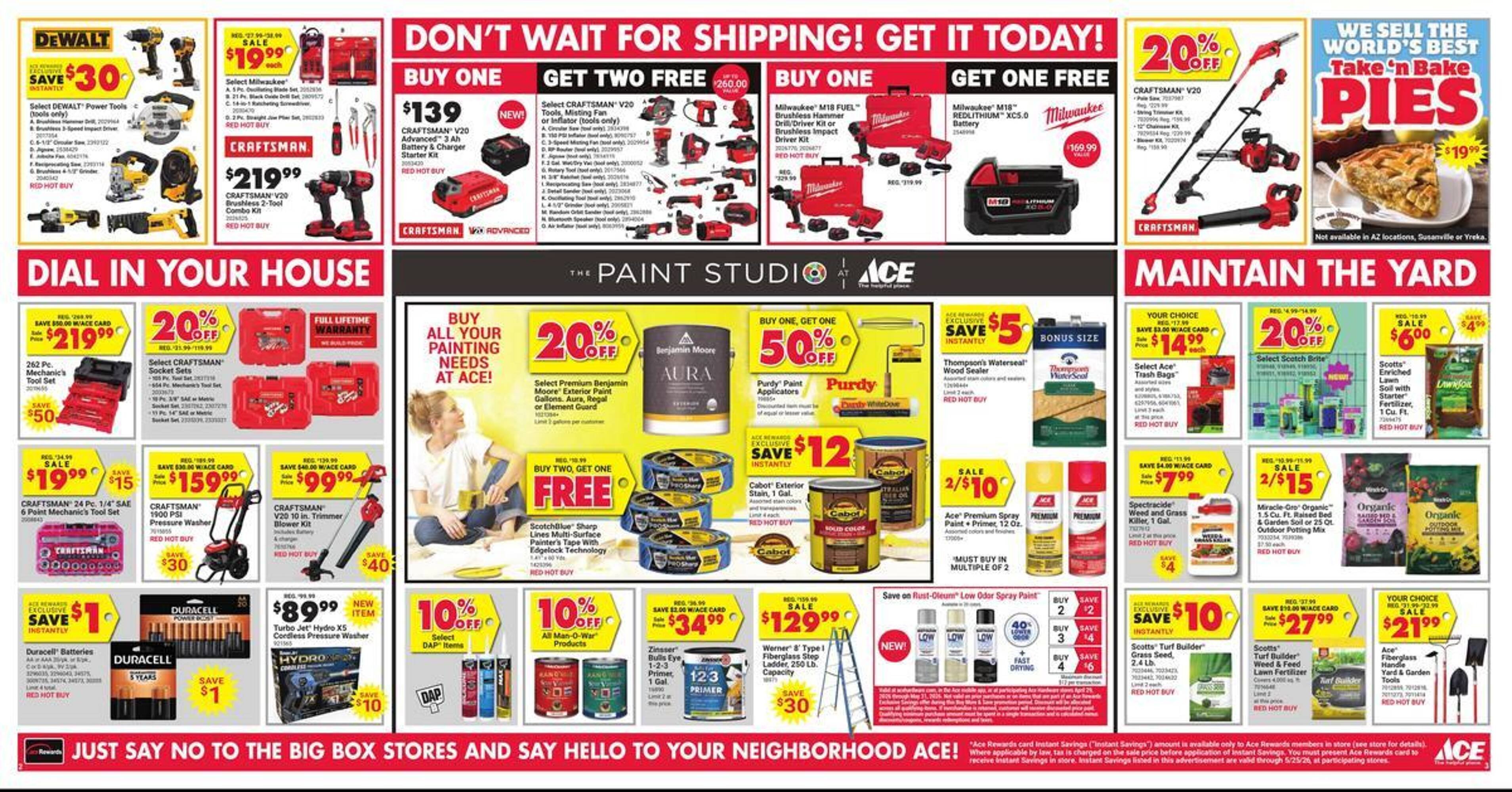 Ace Hardware flyer