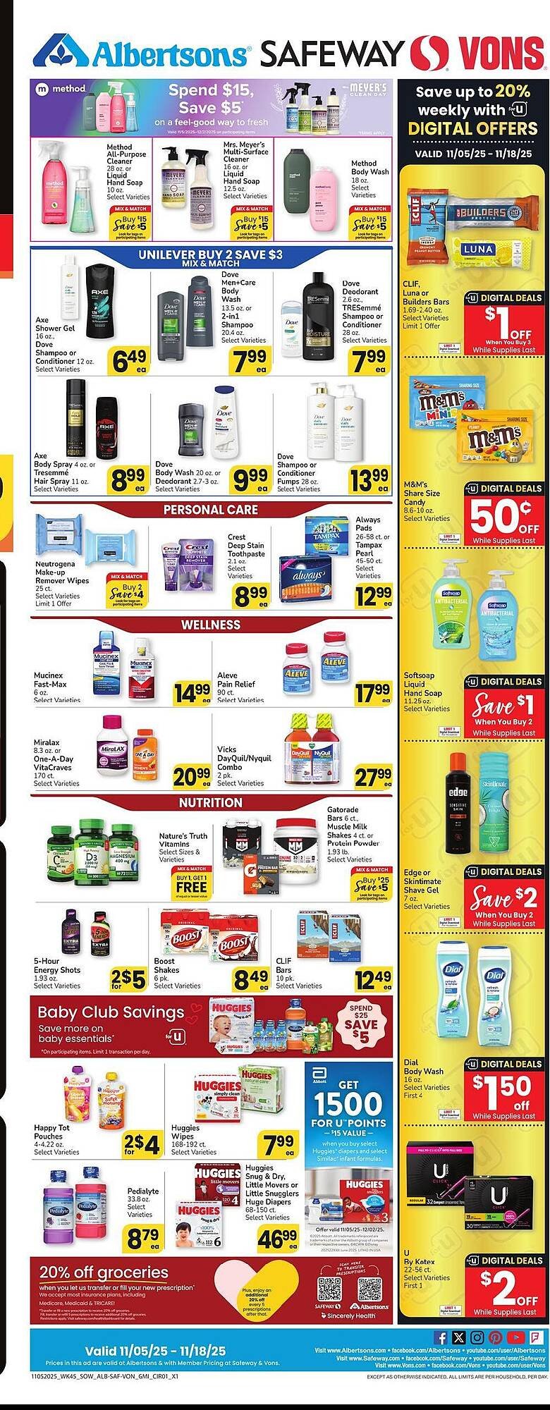 Safeway weekly ad (2025-11-12 - 2025-11-18) | 8