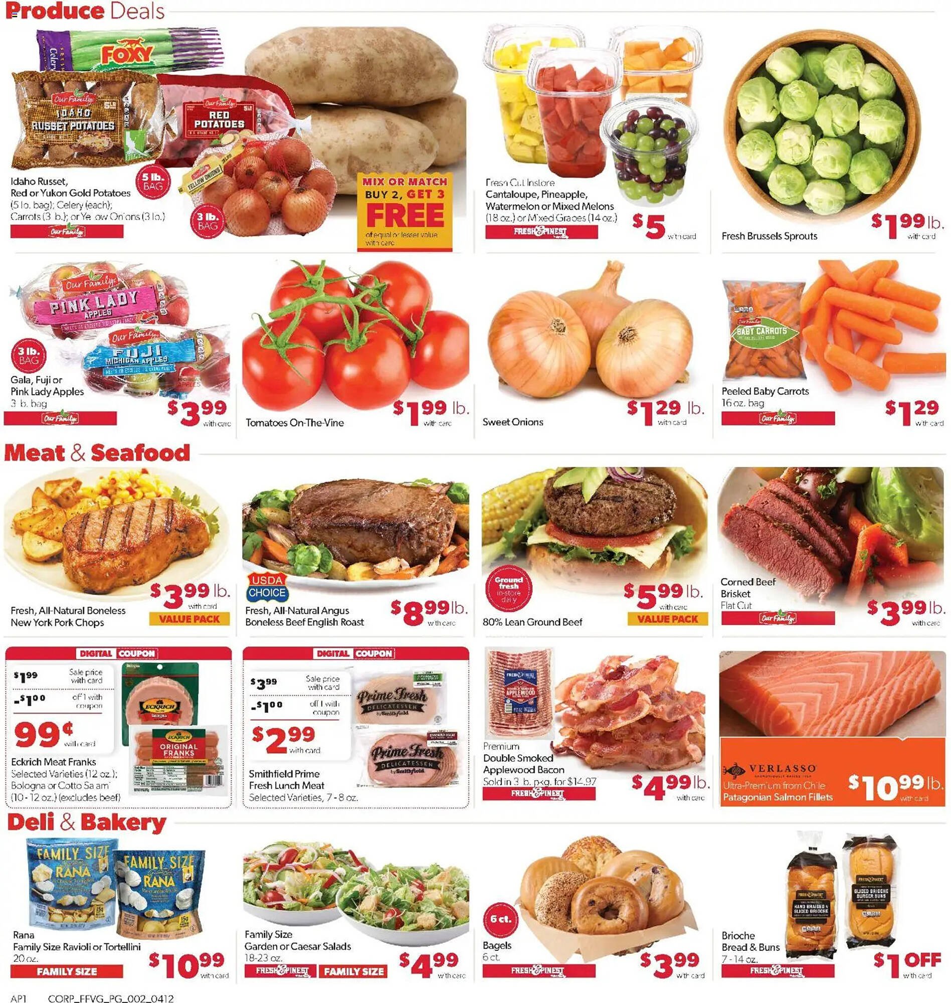 Family Fare weekly ad