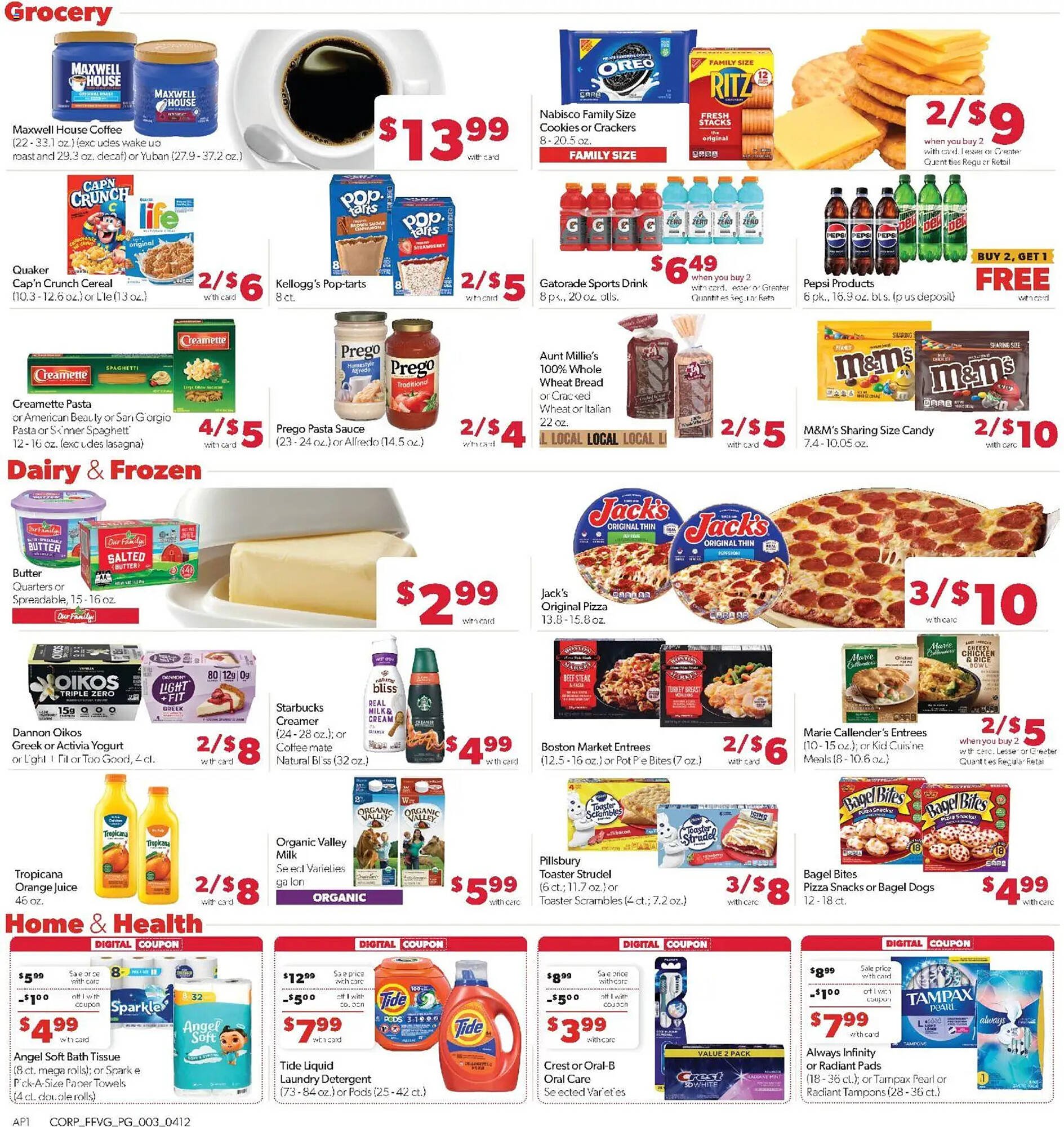 Family Fare weekly ad