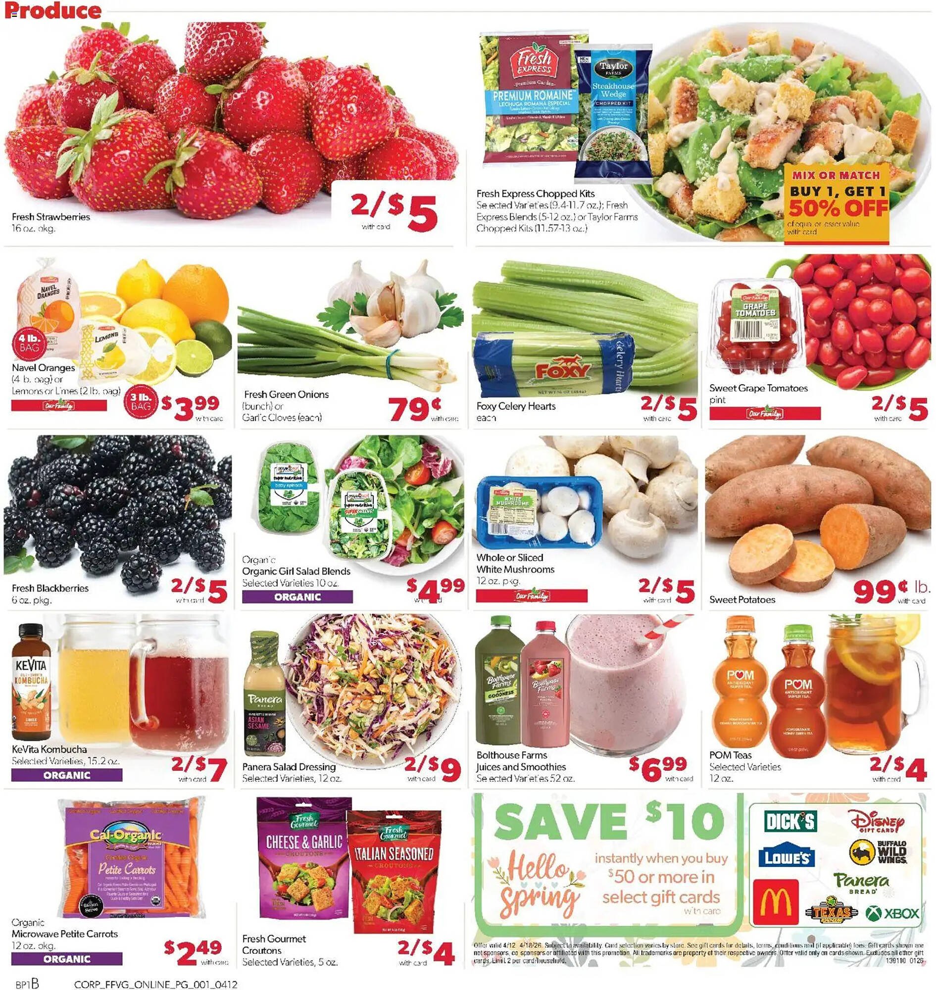 Family Fare weekly ad