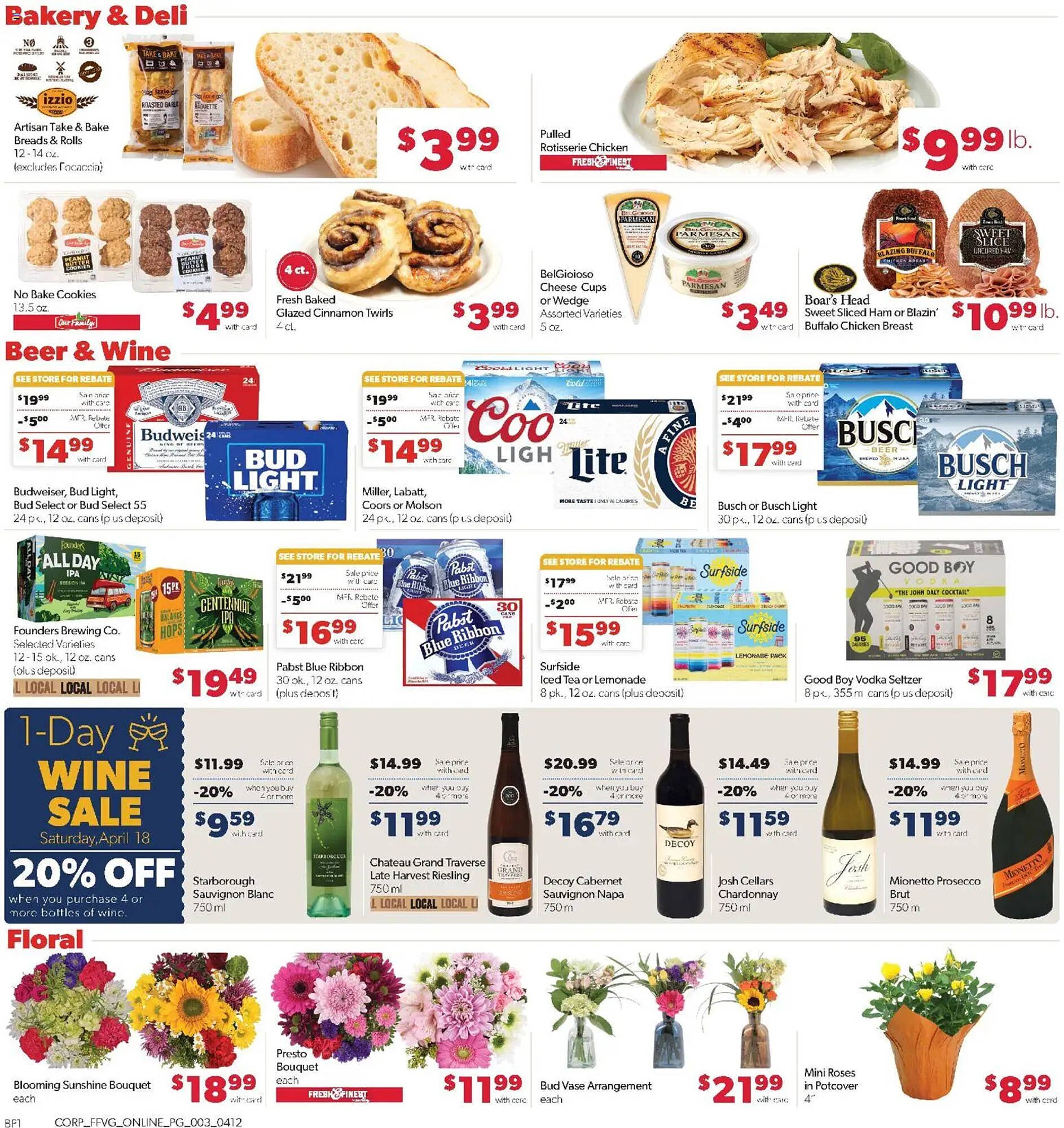 Family Fare weekly ad
