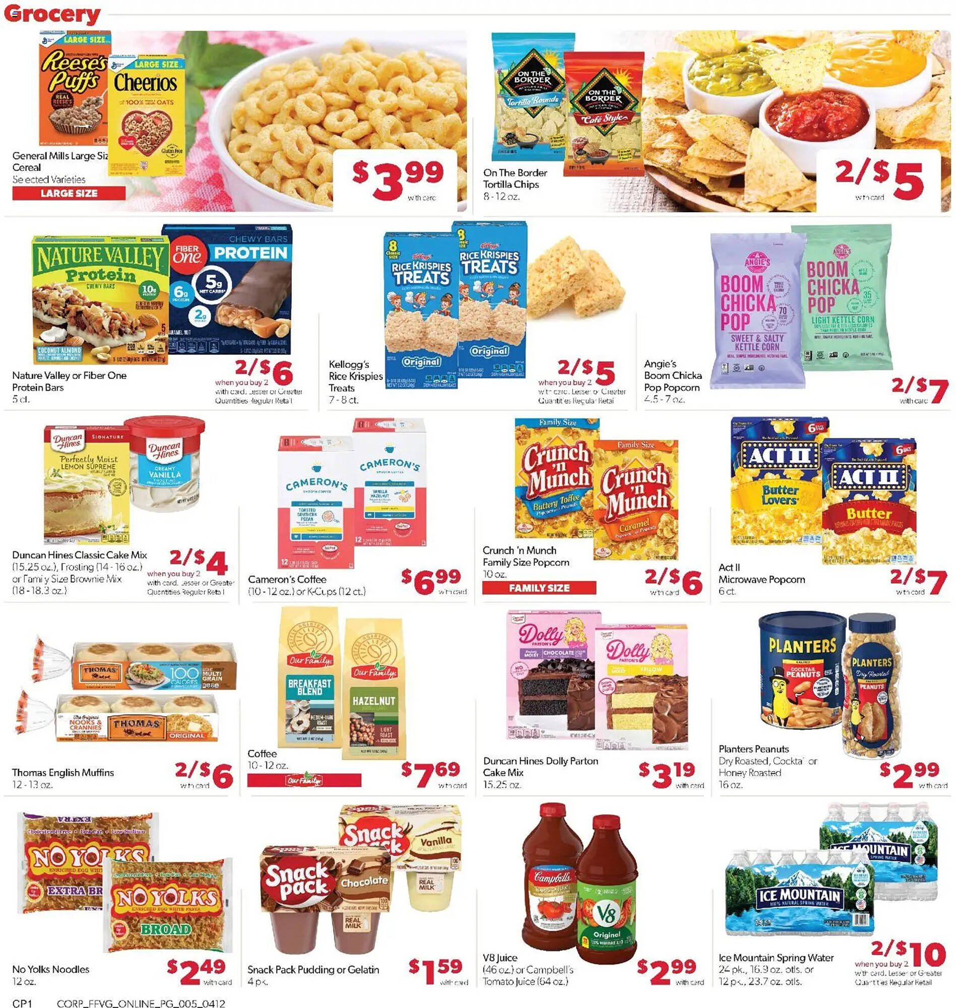 Family Fare weekly ad