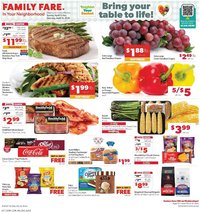 Family Fare weekly ad
