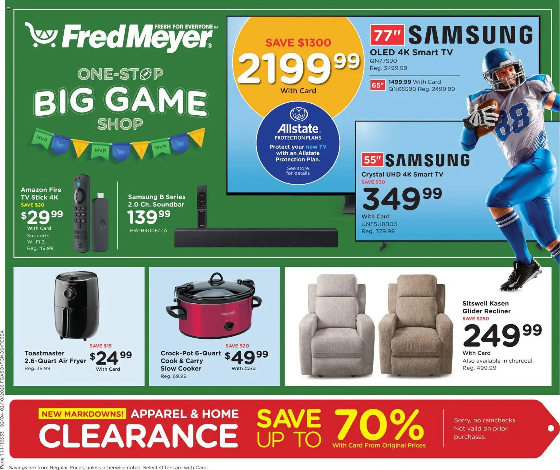 Fred Meyer weekly ad