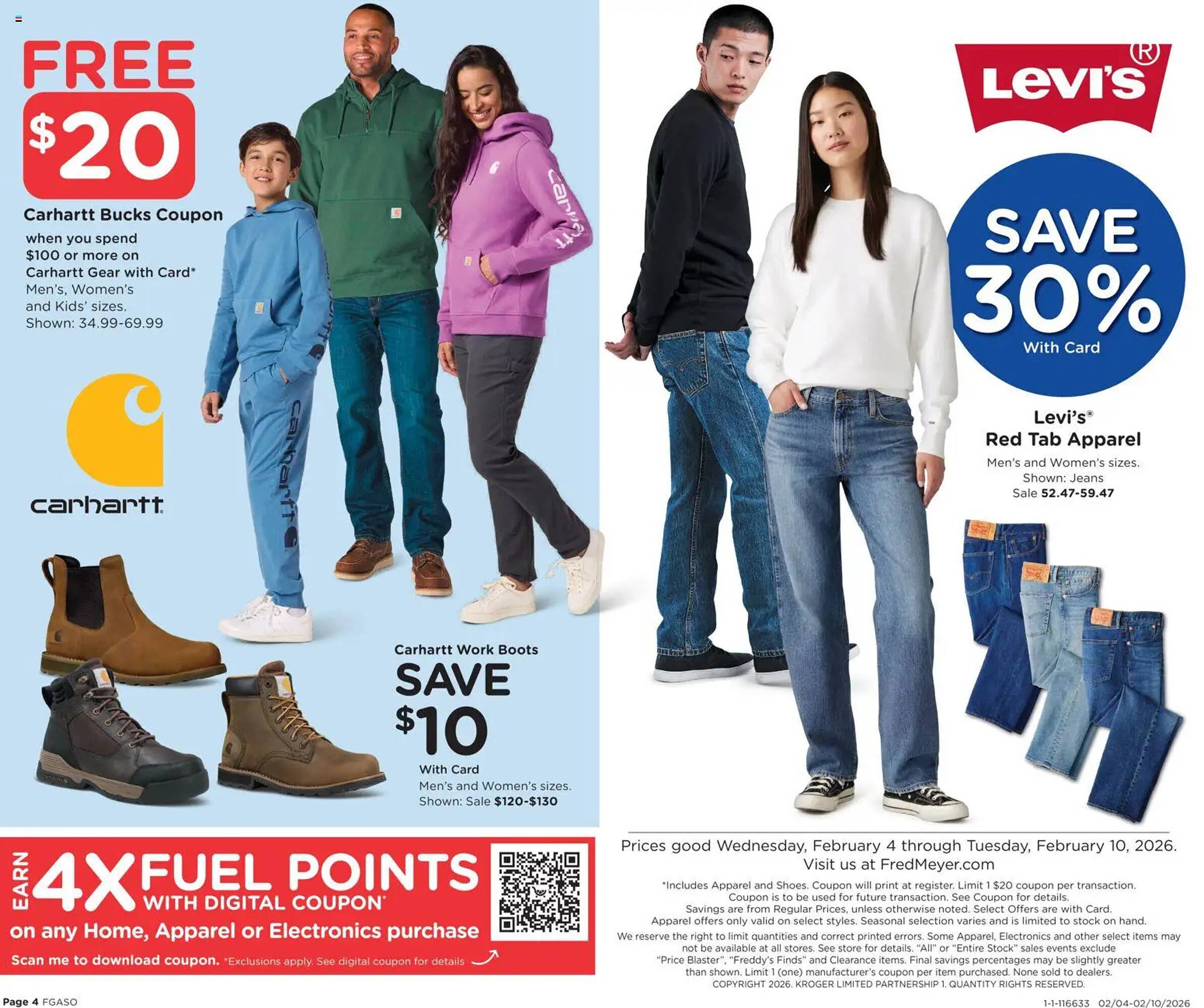 Fred Meyer weekly ad (2026-02-04 - 2026-02-11)