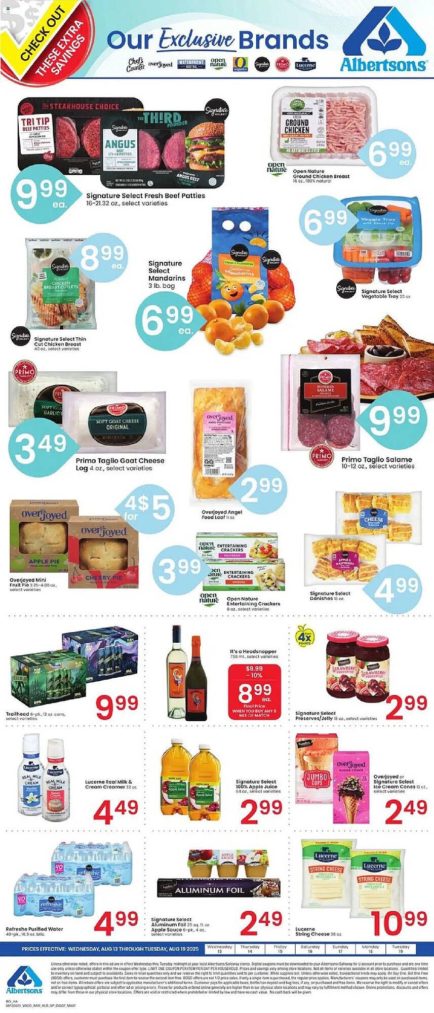 Albertsons Weekly Ad (2025-08-13 - 2025-08-20) | 1