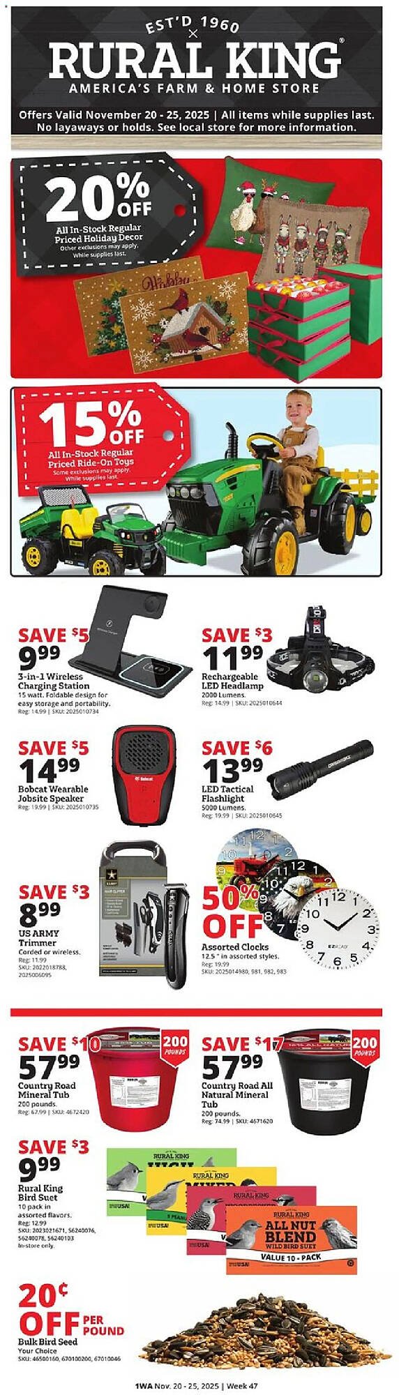 Rural King weekly ad