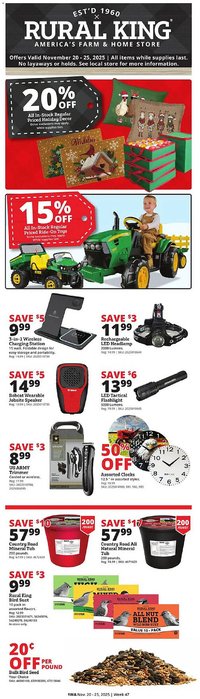 Rural King weekly ad