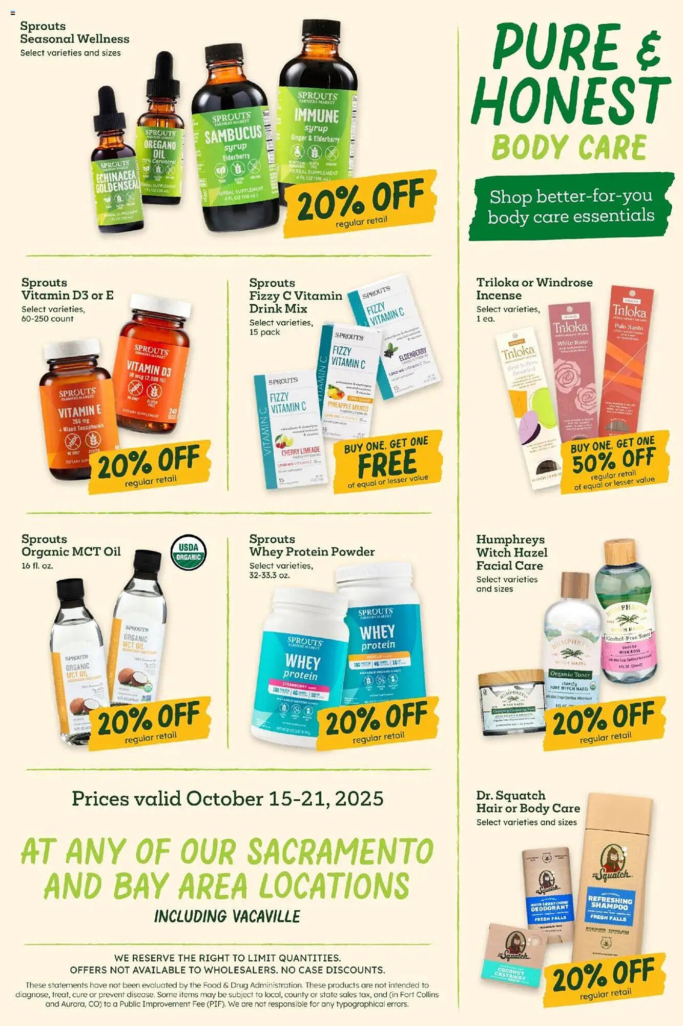 Sprouts Farmers Market weekly ad (2025-10-15 - 2025-10-23) | 11