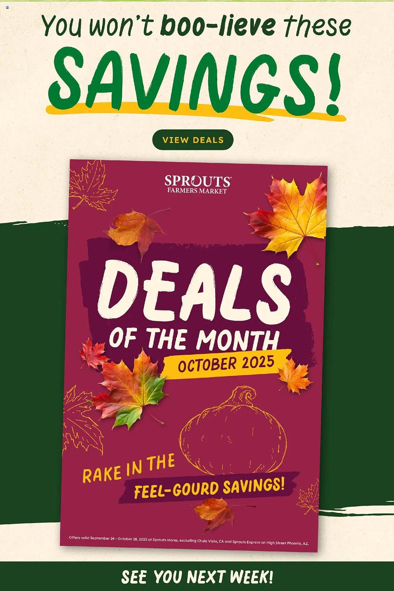 Sprouts Farmers Market weekly ad (2025-10-15 - 2025-10-23) | 12