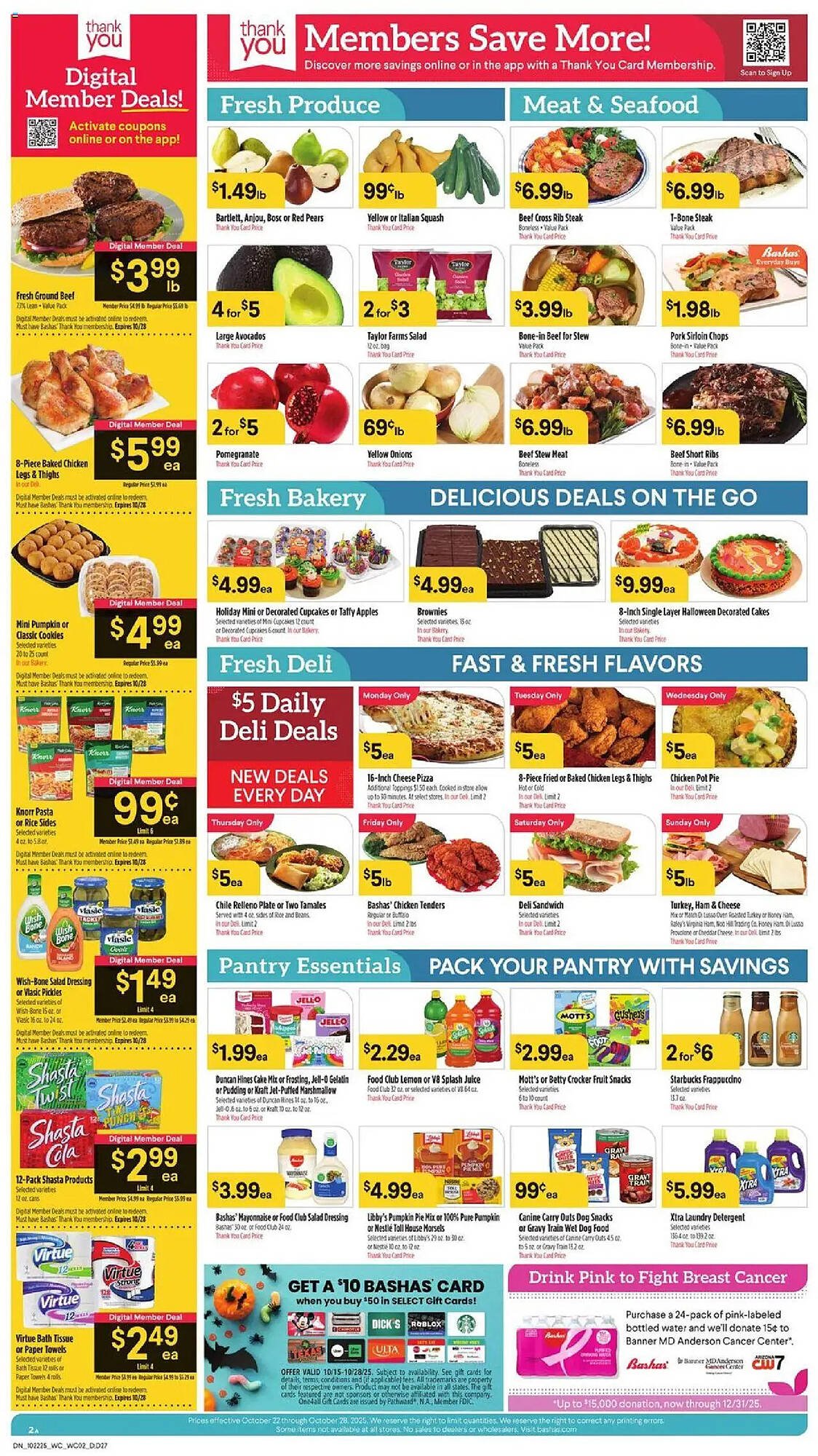 Bashas&#039; weekly ad (2025-10-22 - 2025-10-28) | 2