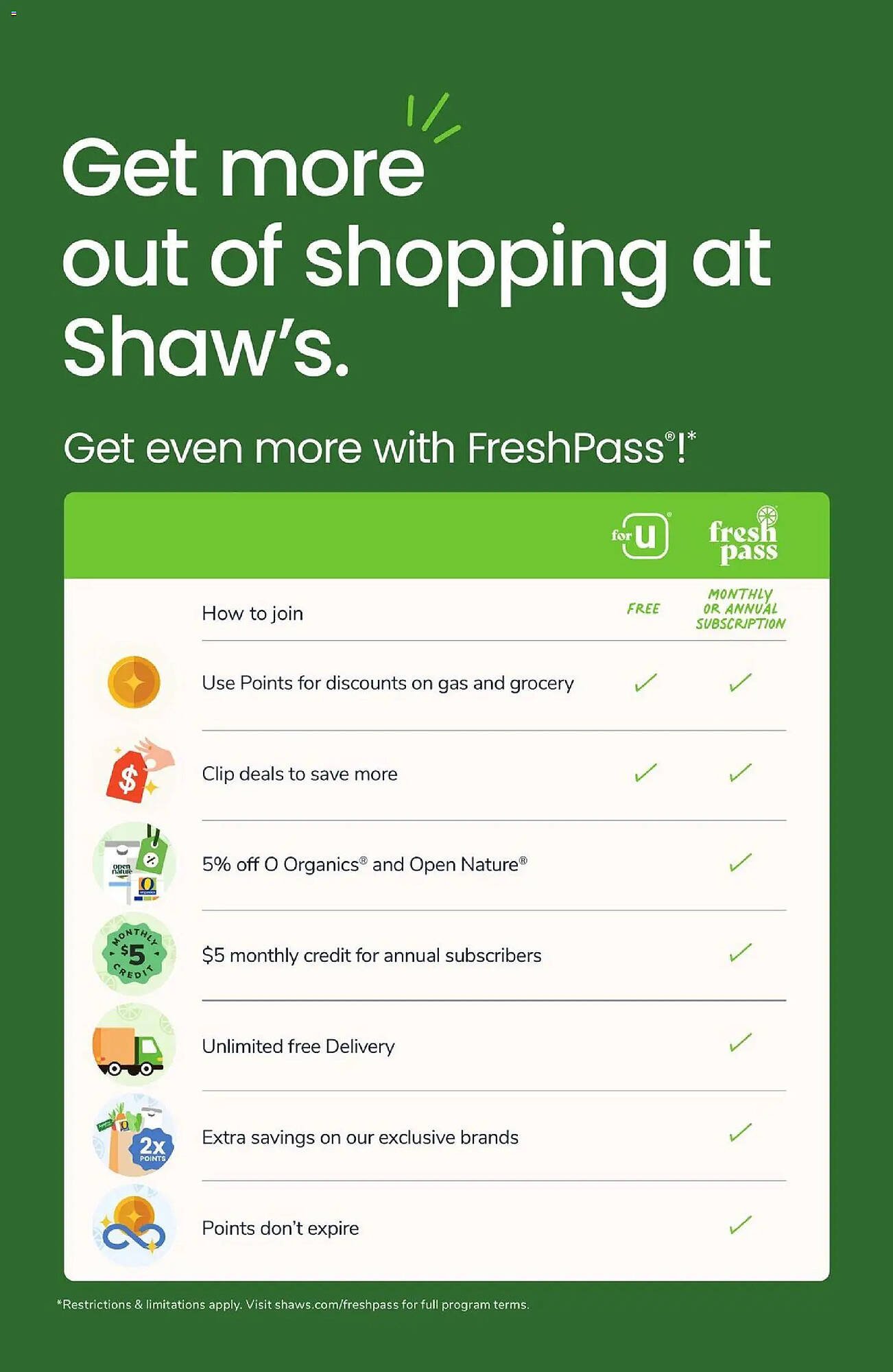 Shaw&#039;s flyer (2025-10-31 - 2025-11-06) | 7