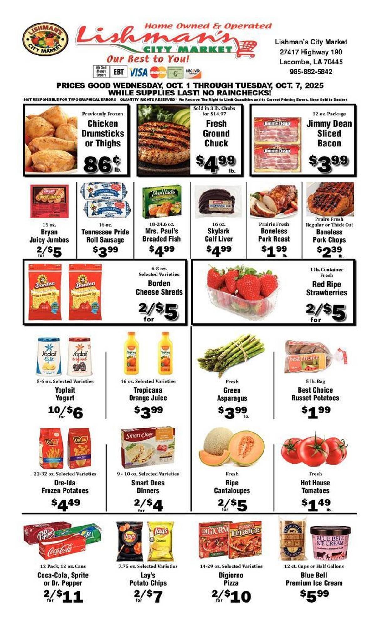 Lishman&#039;s City Market weekly ad (2025-10-01 - 2025-10-07) | 1