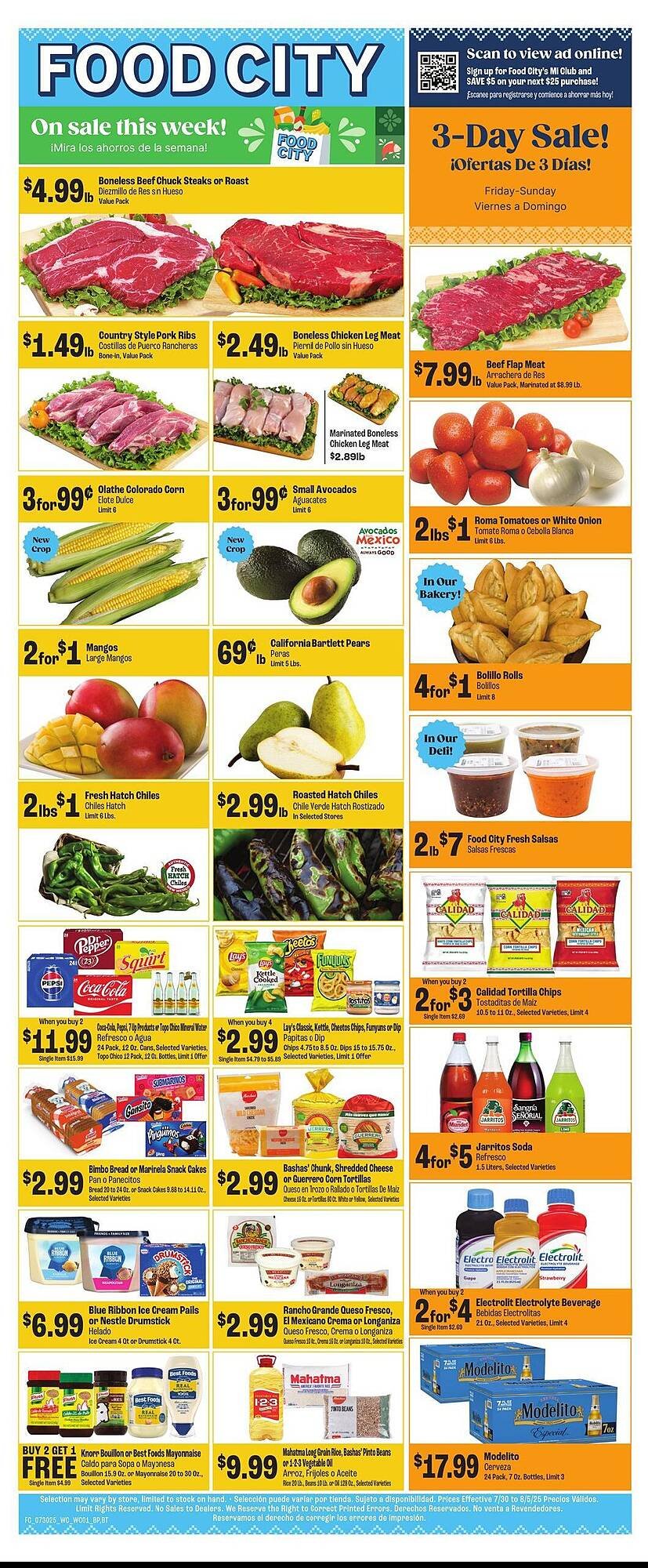 Food City Weekly Ad (2025-07-30 - 2025-08-05) | 1
