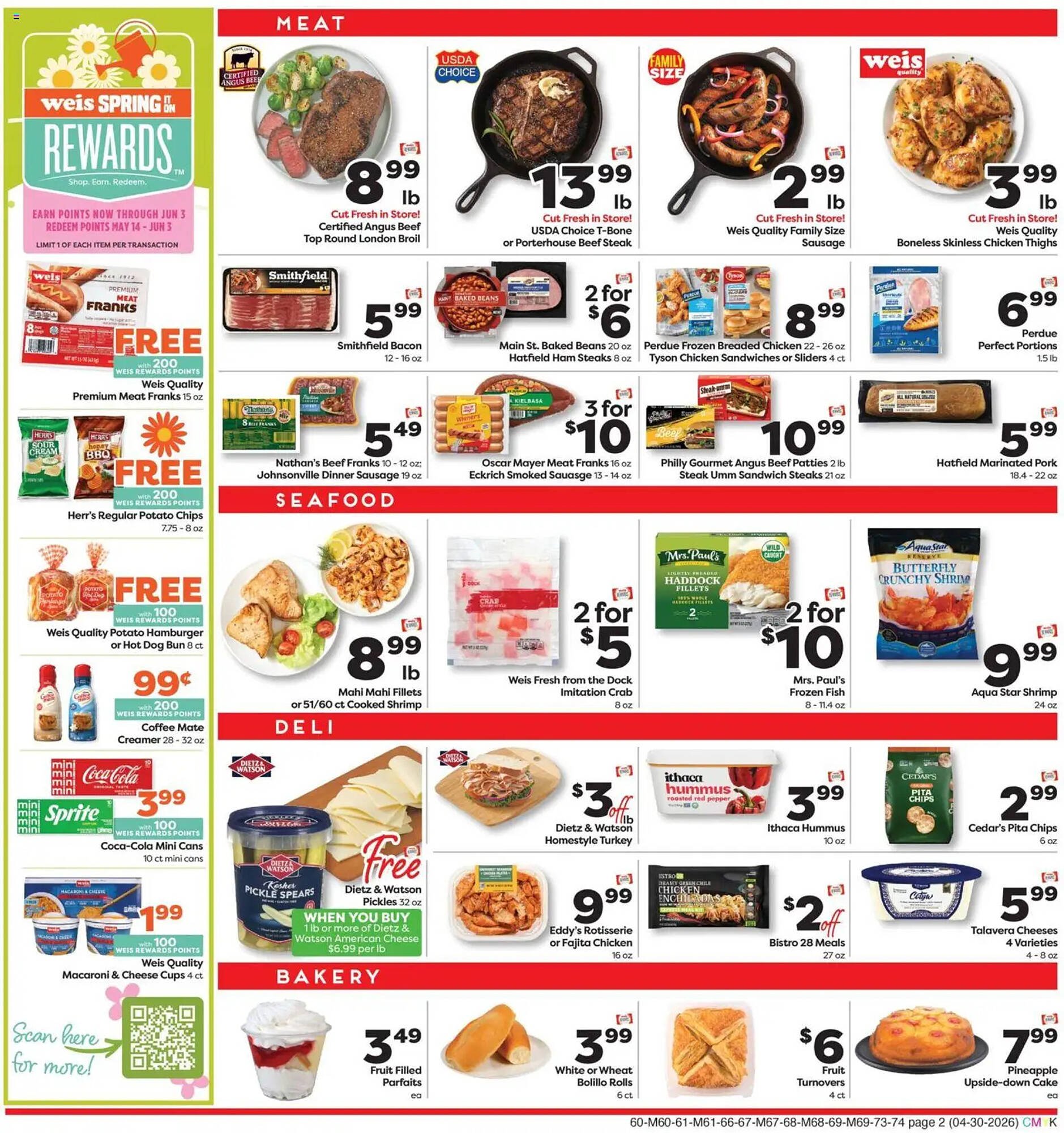 Weis Markets weekly ad