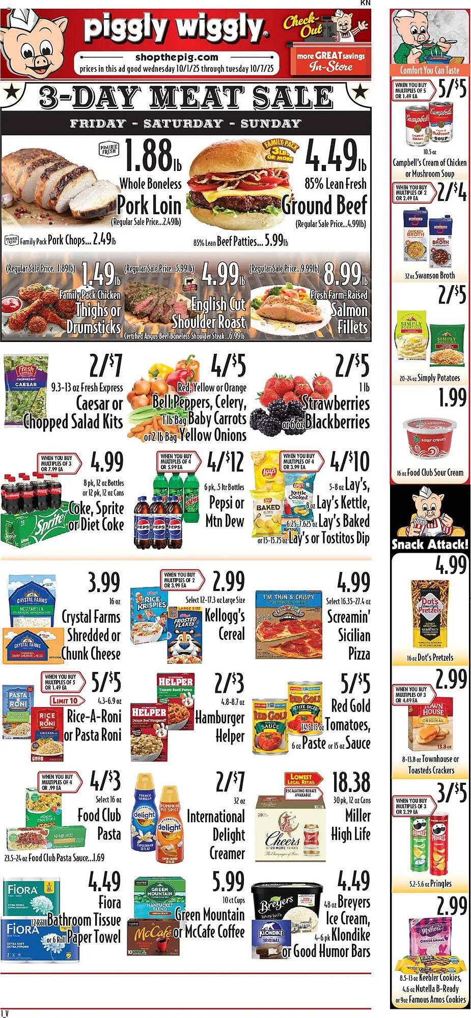 Piggly Wiggly weekly ad (2025-10-01 - 2025-10-07) | 1