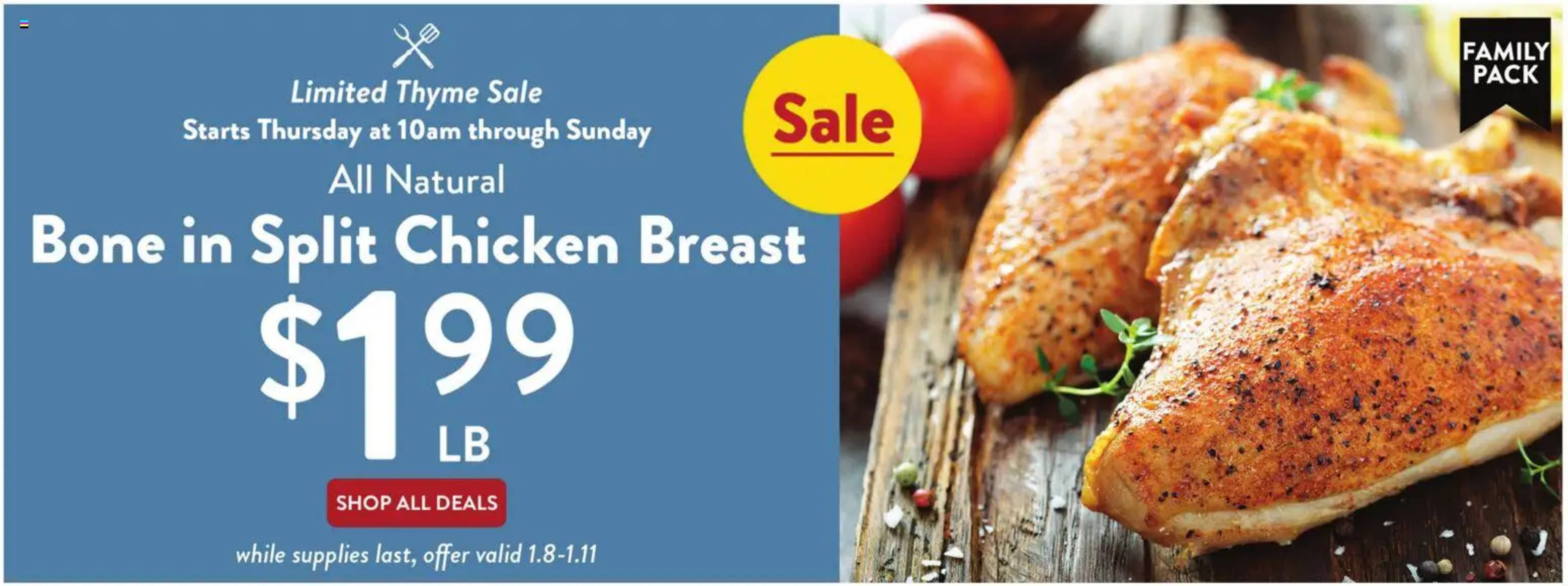Fresh Thyme weekly ad