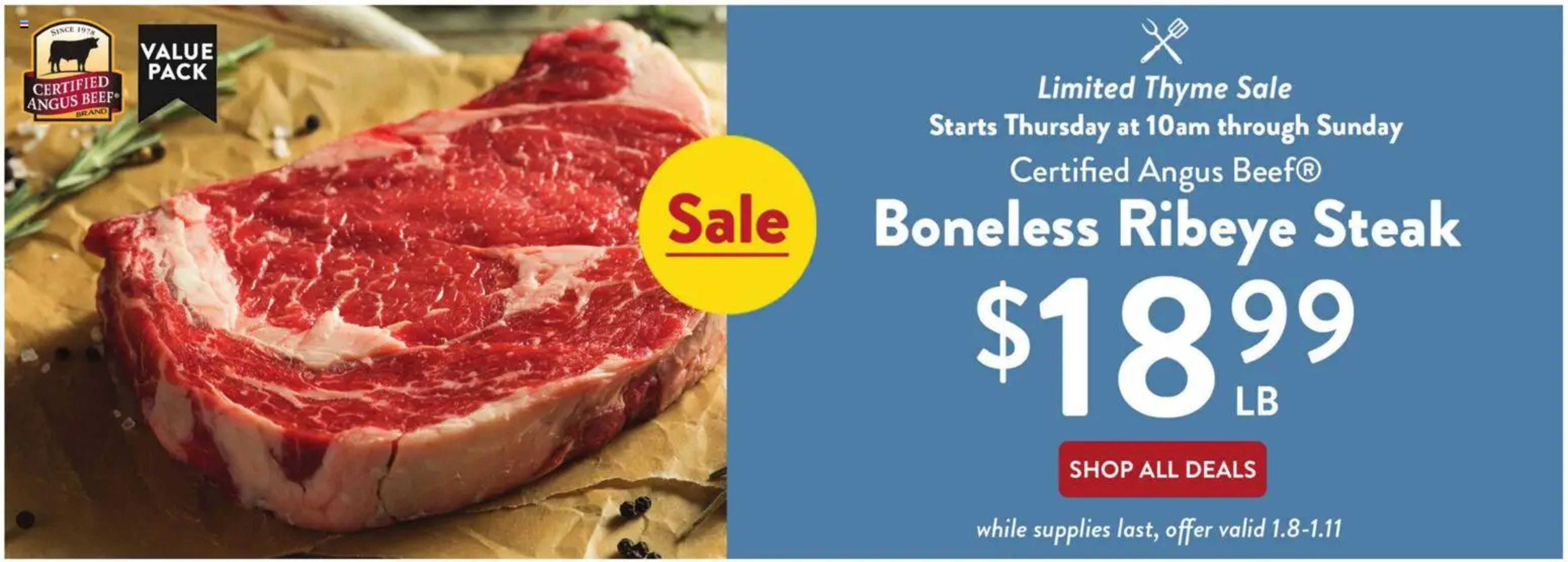 Fresh Thyme weekly ad