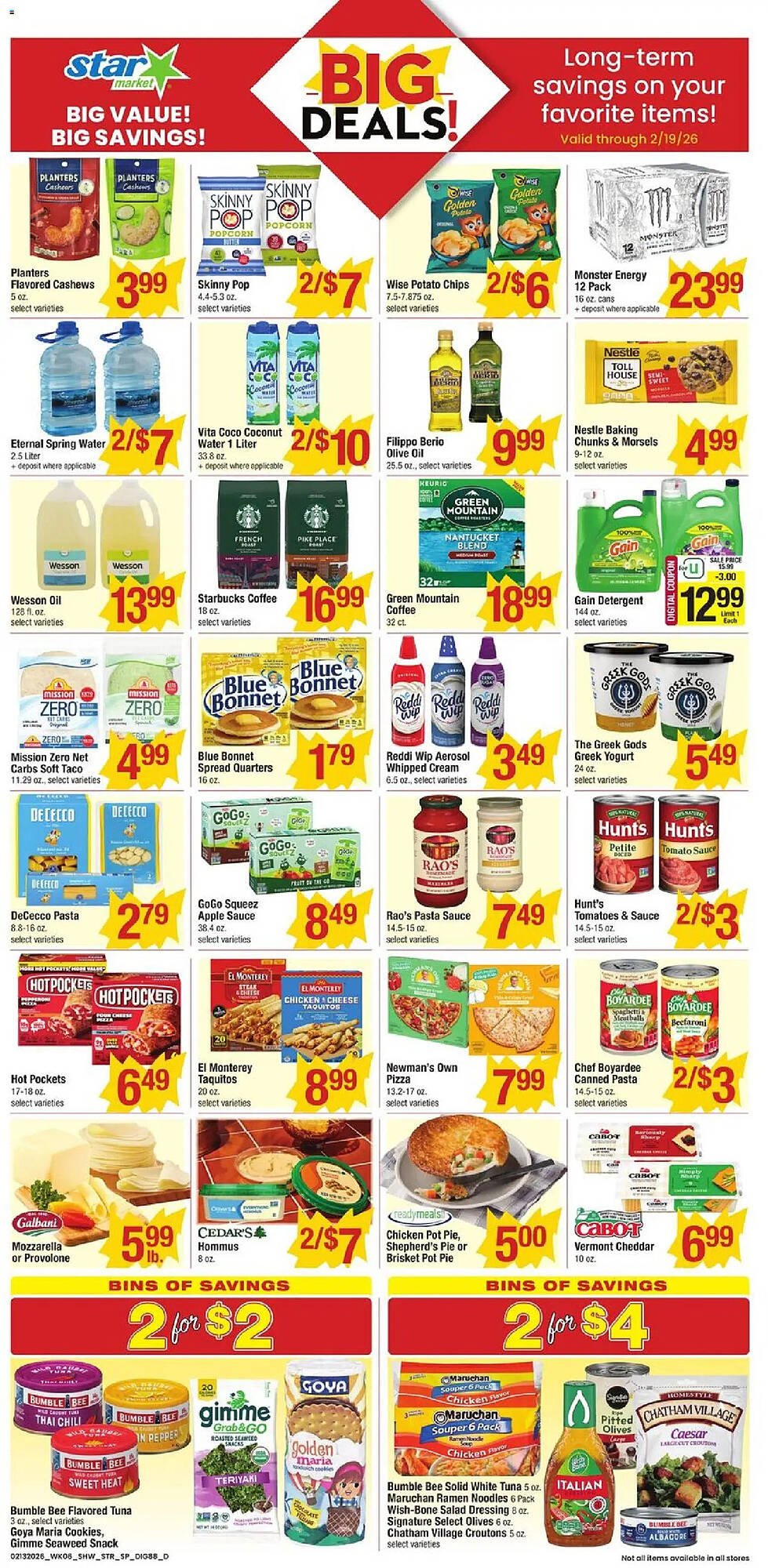 Star Market weekly ad
