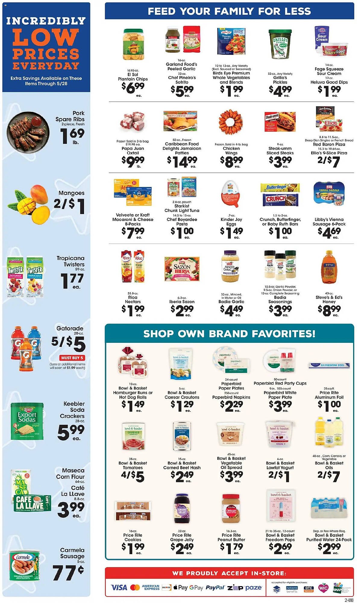 Price Rite circular