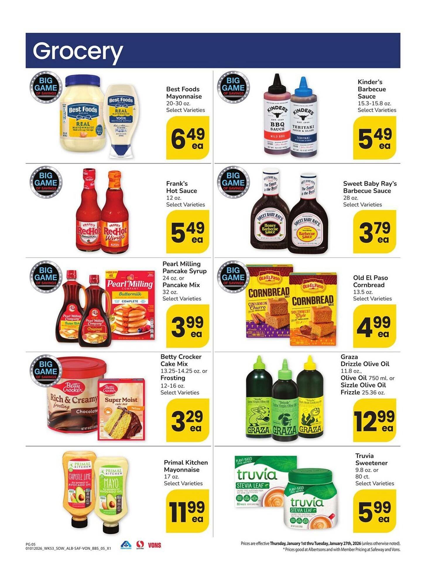Albertsons weekly ad