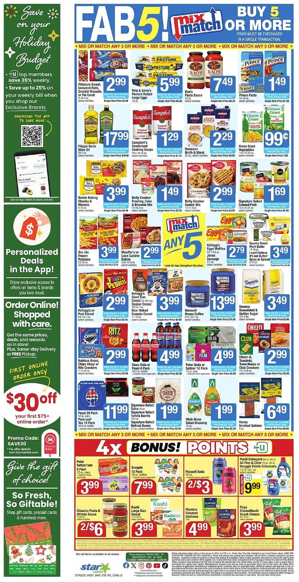 Star Market weekly ad