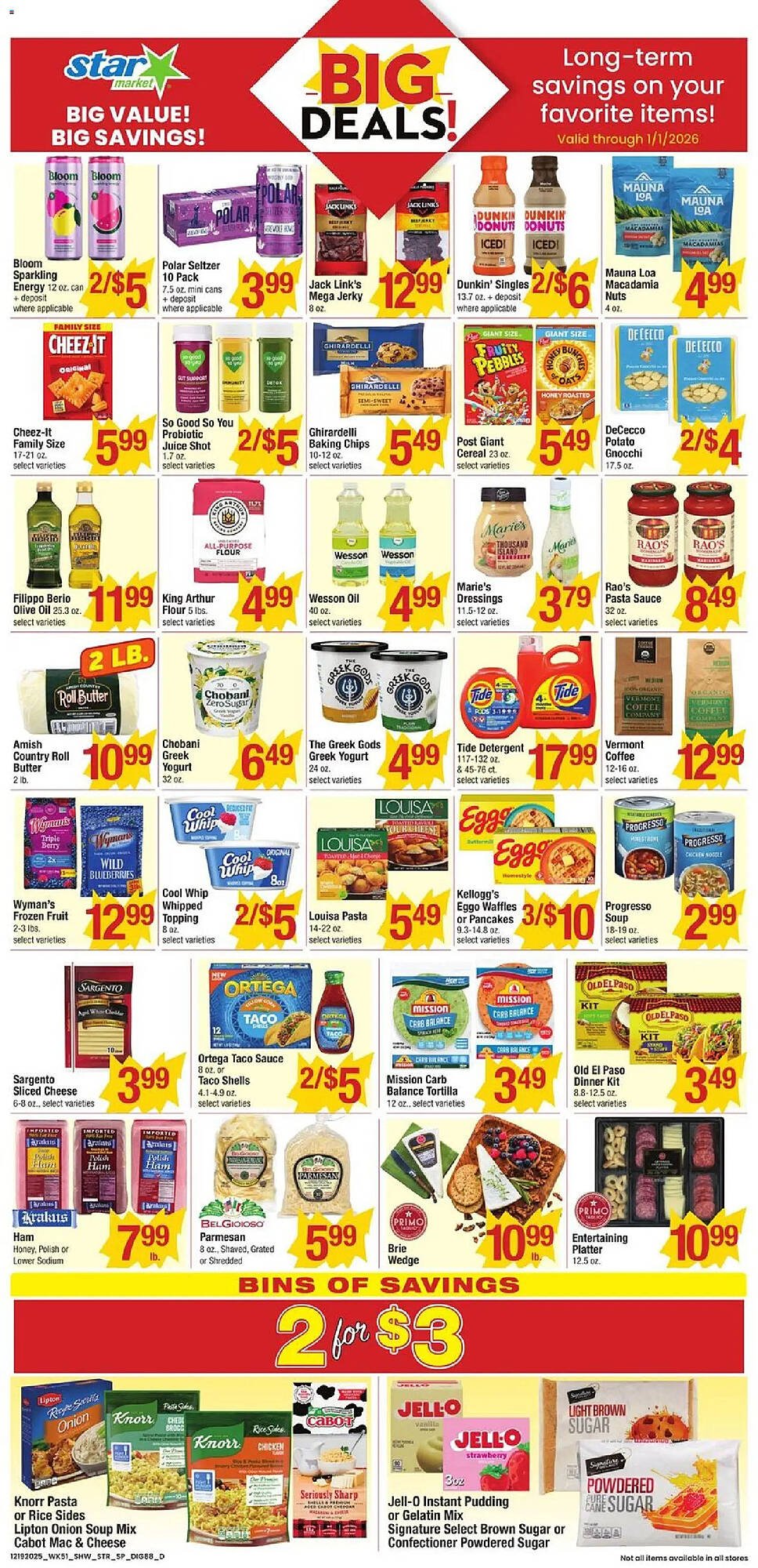 Star Market weekly ad