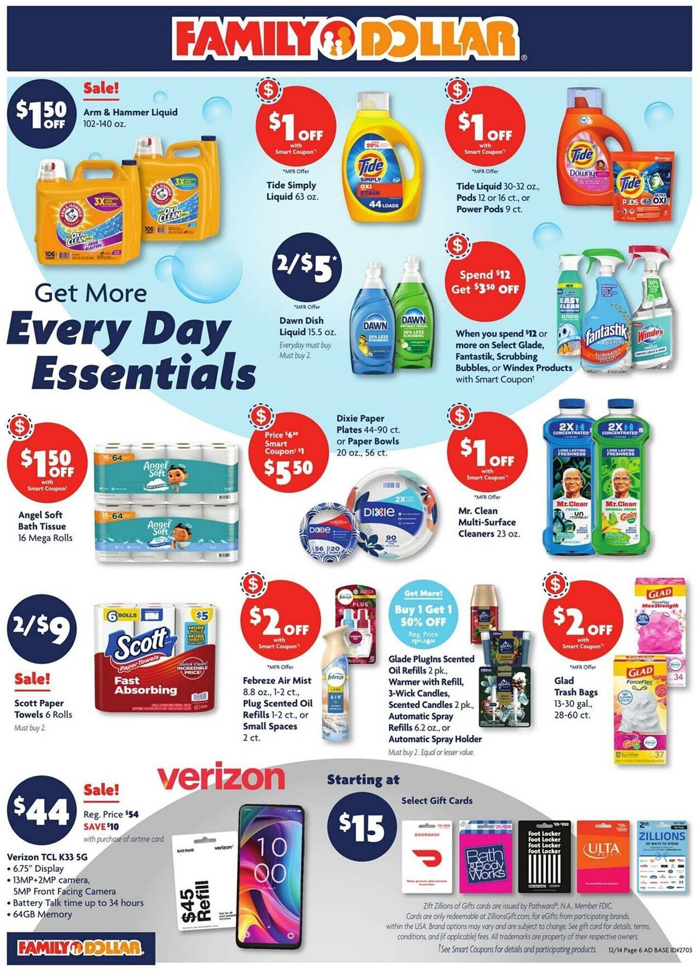 Family Dollar weekly ad (2025-12-14 - 2025-12-20)